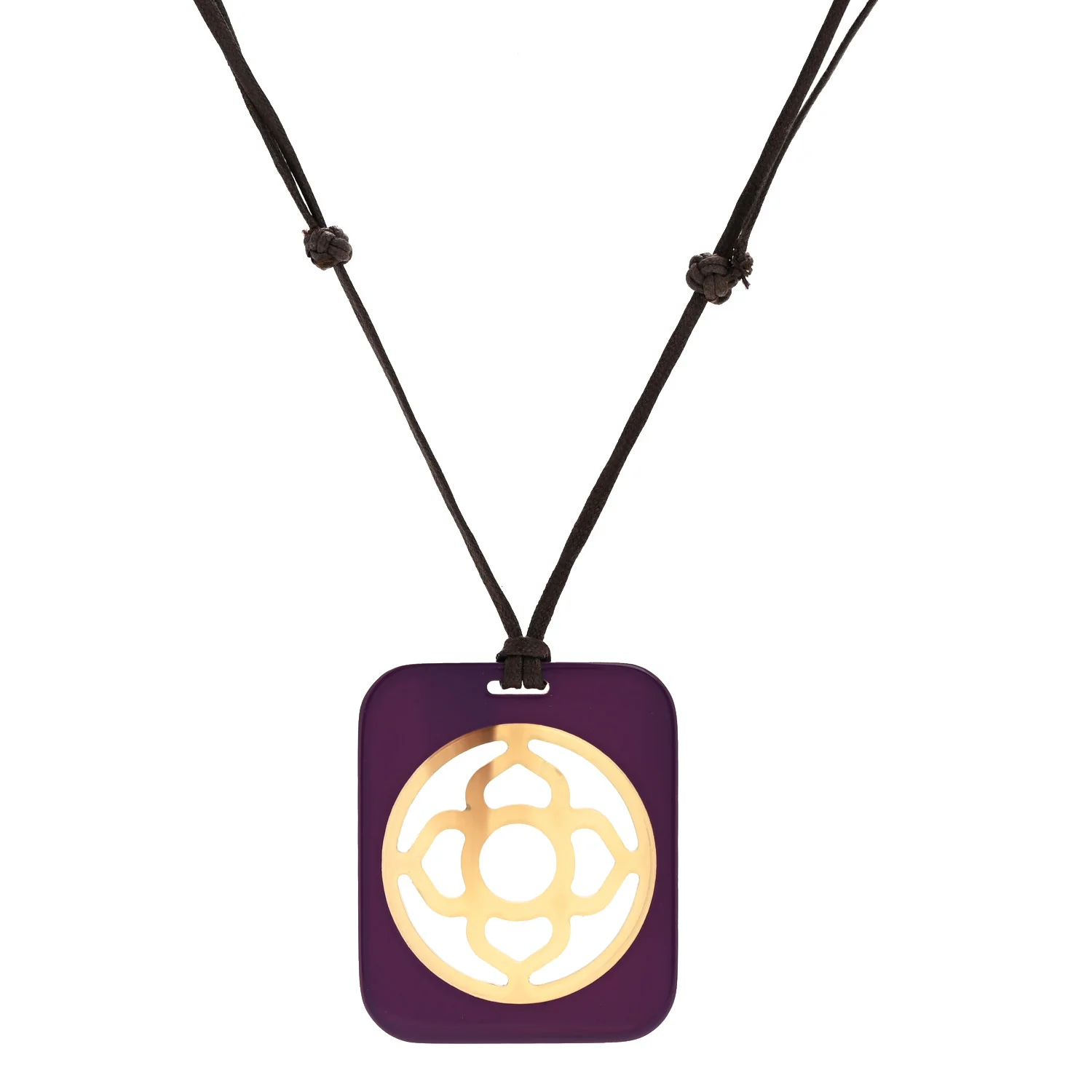 Buffalo Horn Lacquer Lift Necklace
