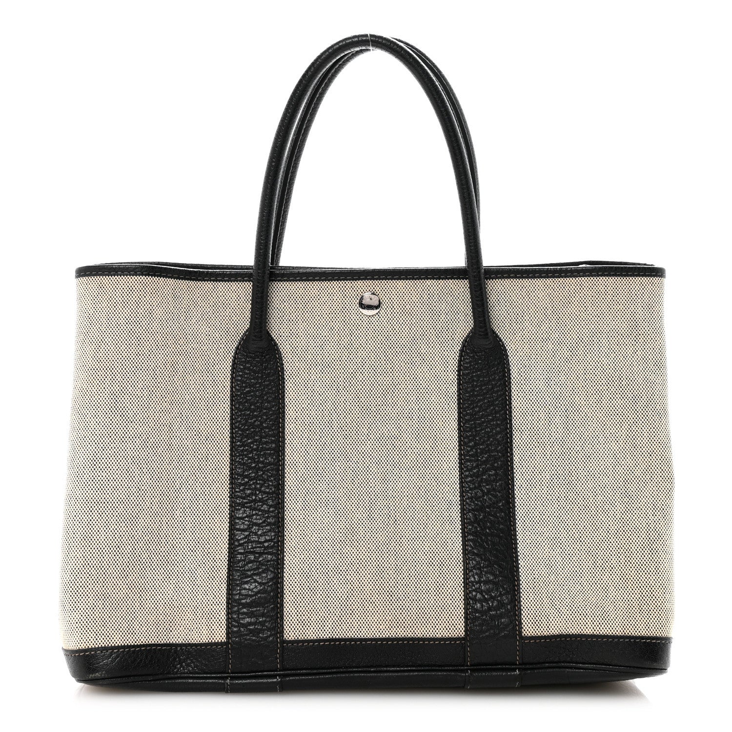 Buffle Skipper Toile Bolduc Twilly Garden Party 36 MM Tote Black