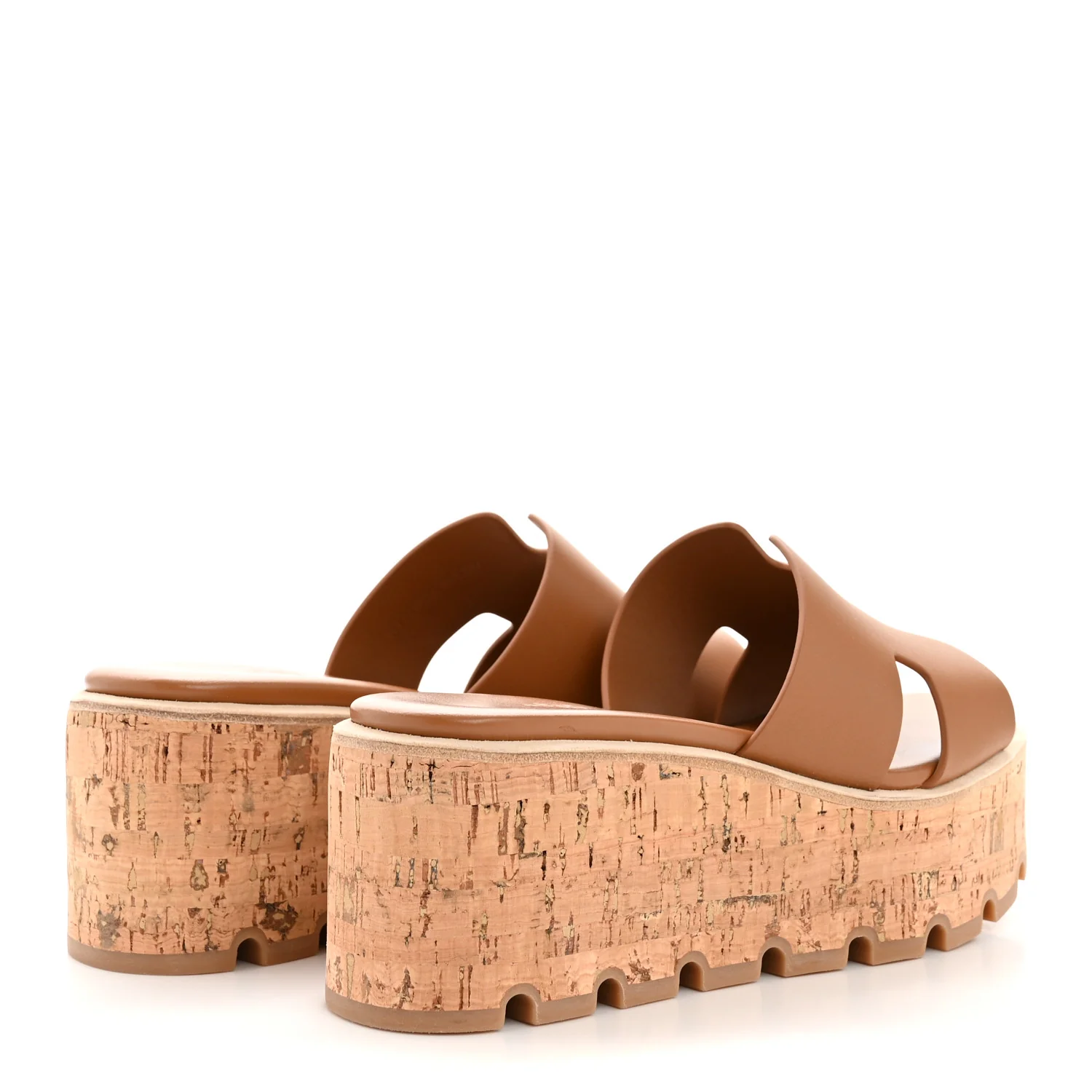 Calfskin Cork Eze 30 Sandals 35 Gold - Image 5