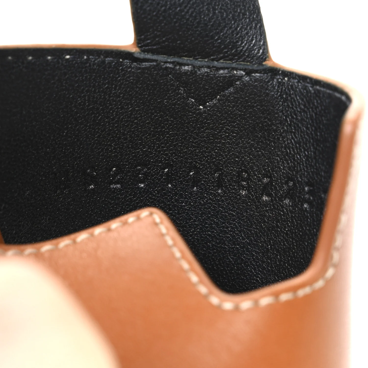 Calfskin Elbe 60 Sandals 37.5 Naturel - Image 10