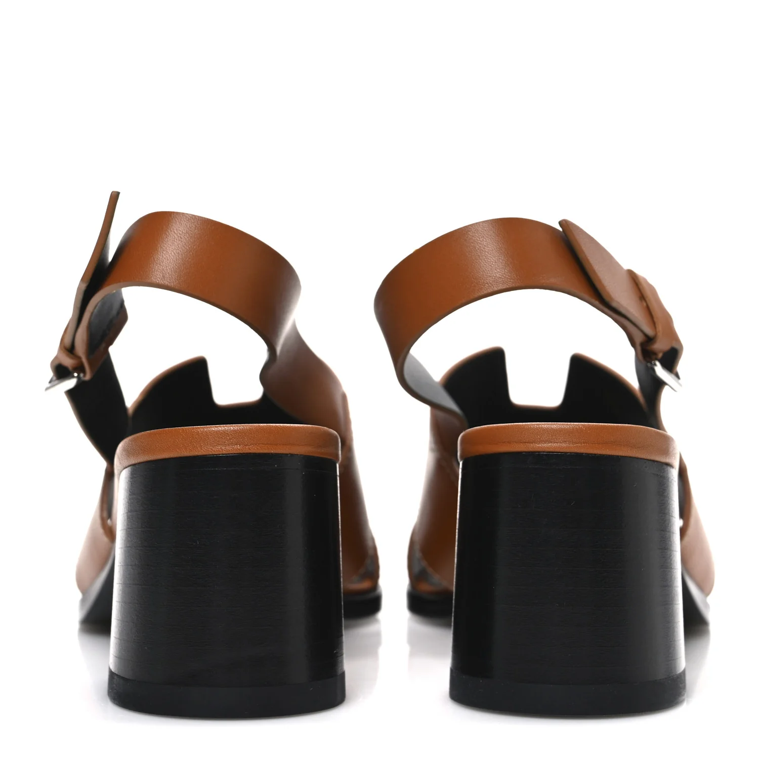 Calfskin Elbe 60 Sandals 37.5 Naturel - Image 6