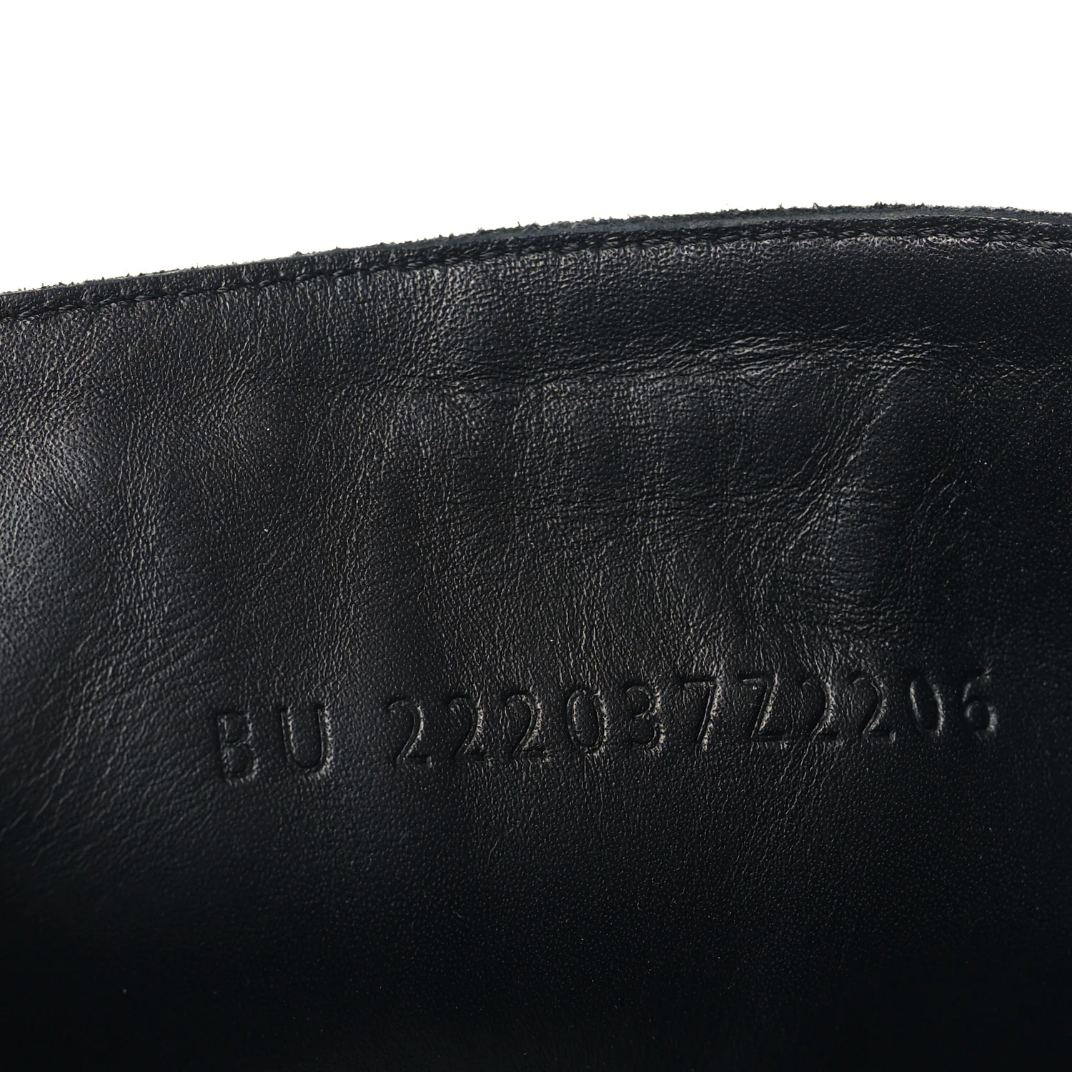 Calfskin Folk 35 Boots 38.5 Black - Image 6
