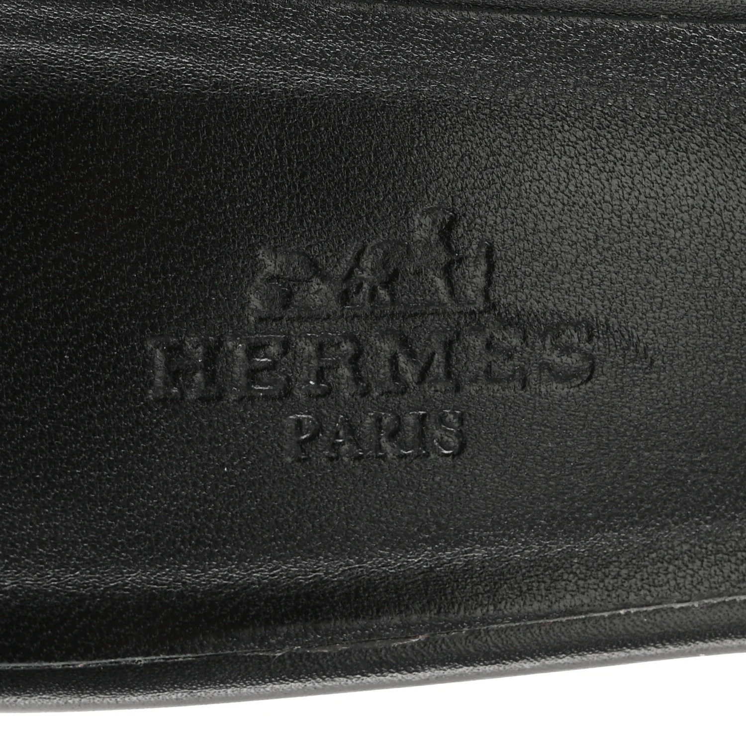 Calfskin Gigi 50 Sandals 38 Black - Image 8