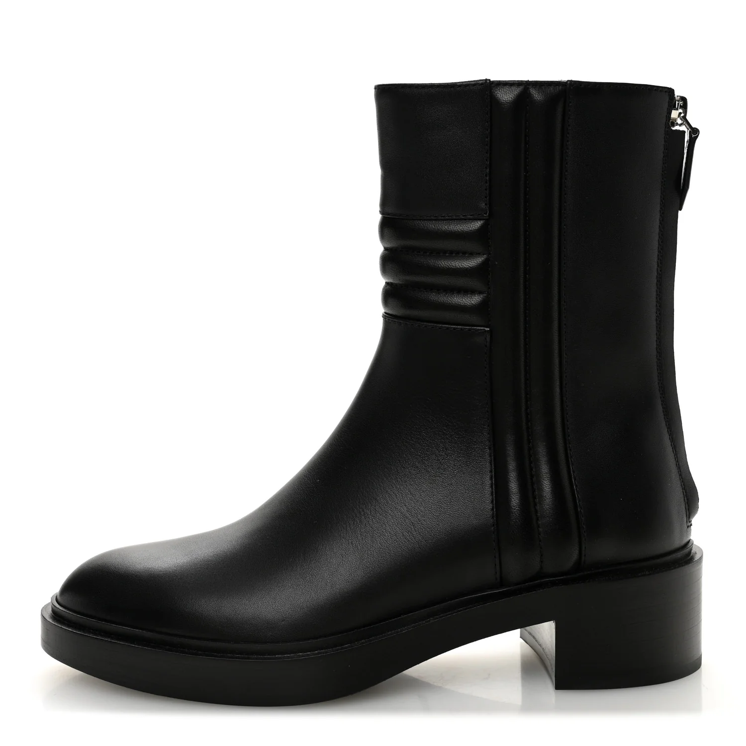 Calfskin Harper Ankle Boots 37.5 Black