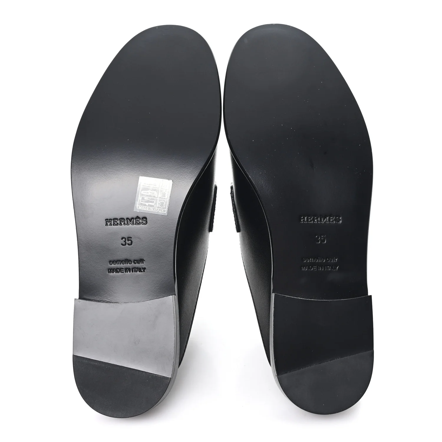 Calfskin Iota Mules 35 Black - Image 6