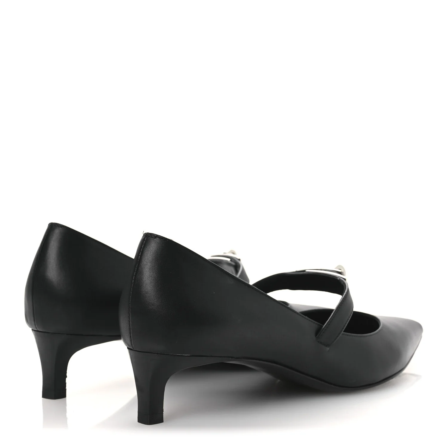 Calfskin Kiara 40 Pumps 39 Black - Image 5