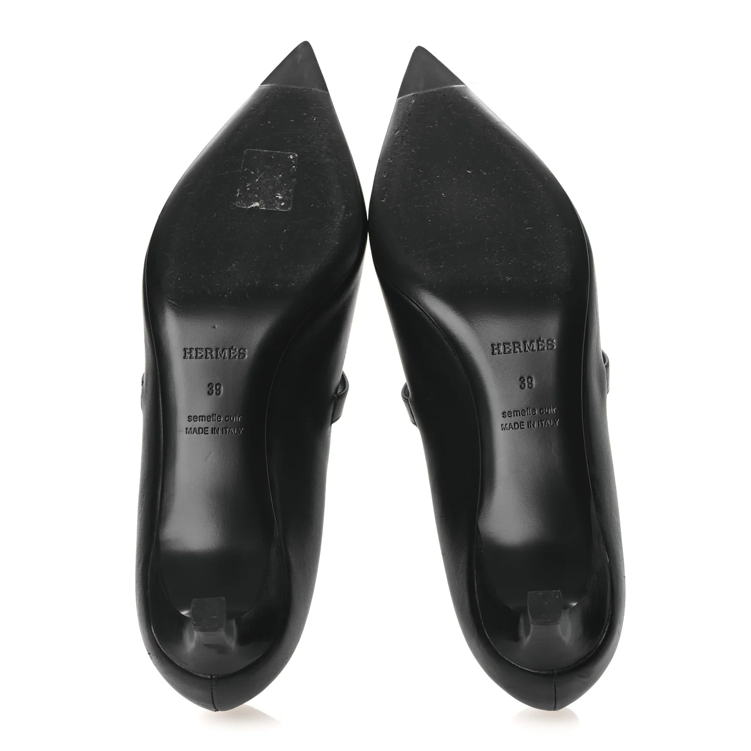 Calfskin Kiara 40 Pumps 39 Black - Image 7