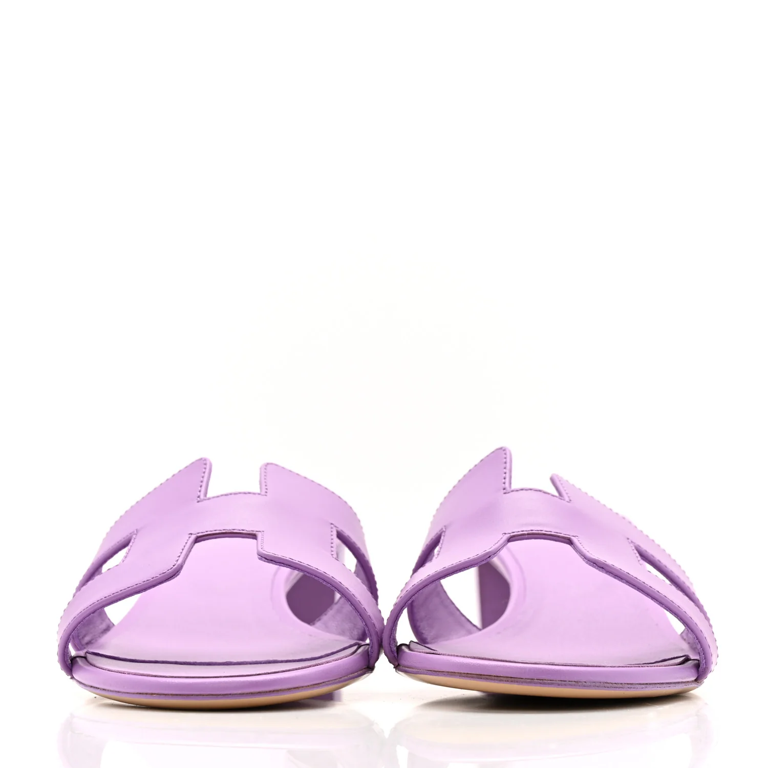 Calfskin Oasis Sandals 40 Violet - Image 2