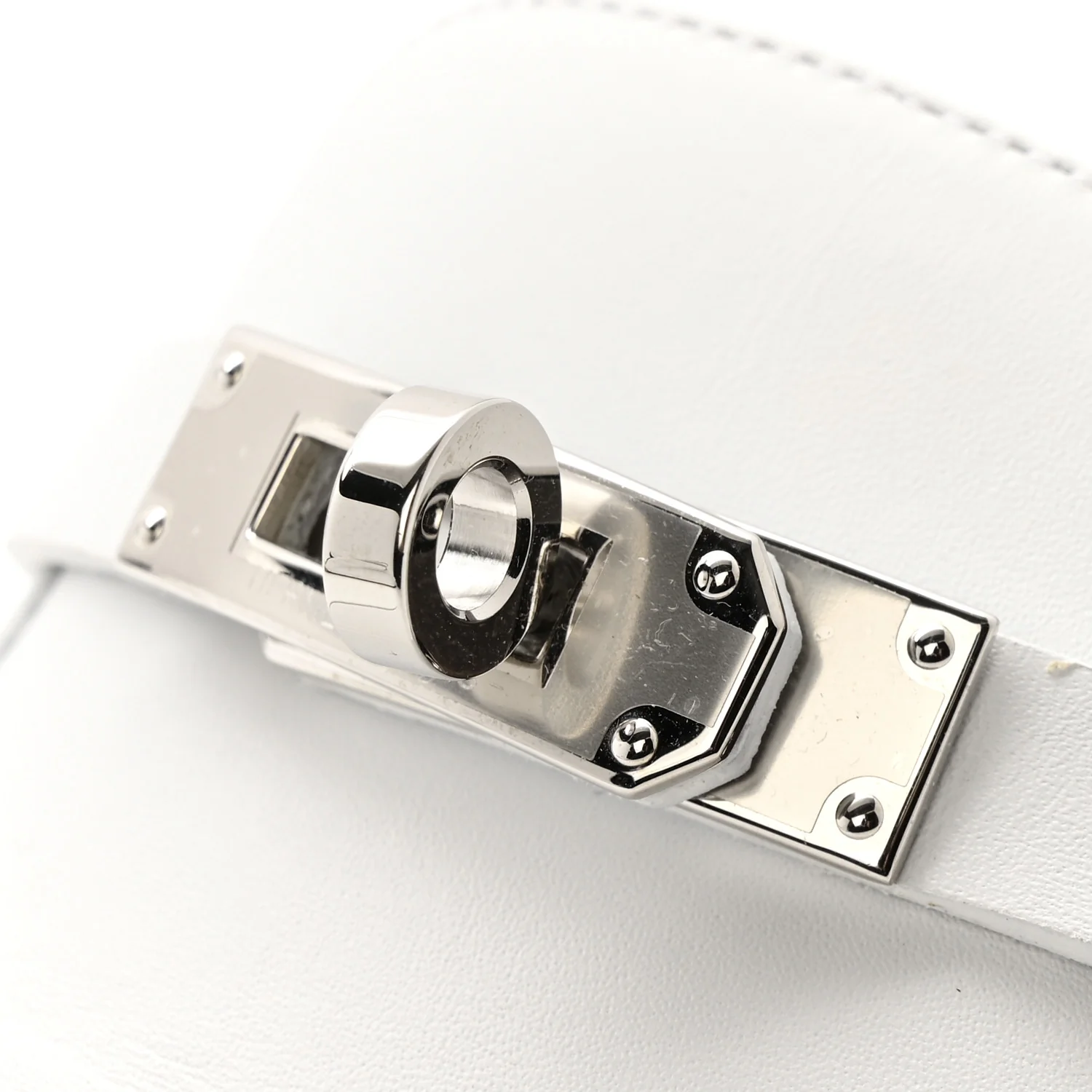 Calfskin Oz Mules 38.5 White - Image 10