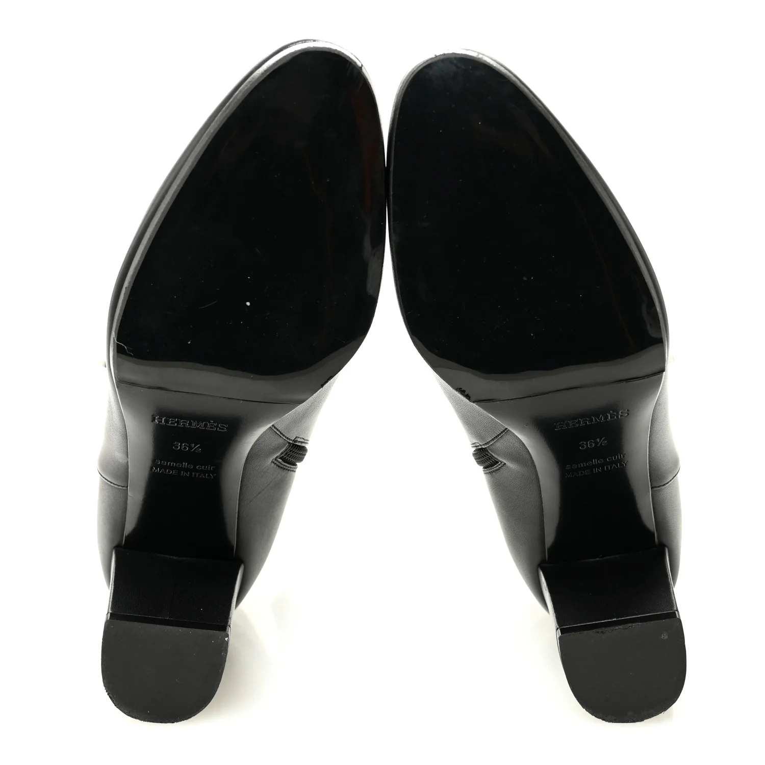 Calfskin Saint Germain Ankle Boots 36.5 Black - Image 5
