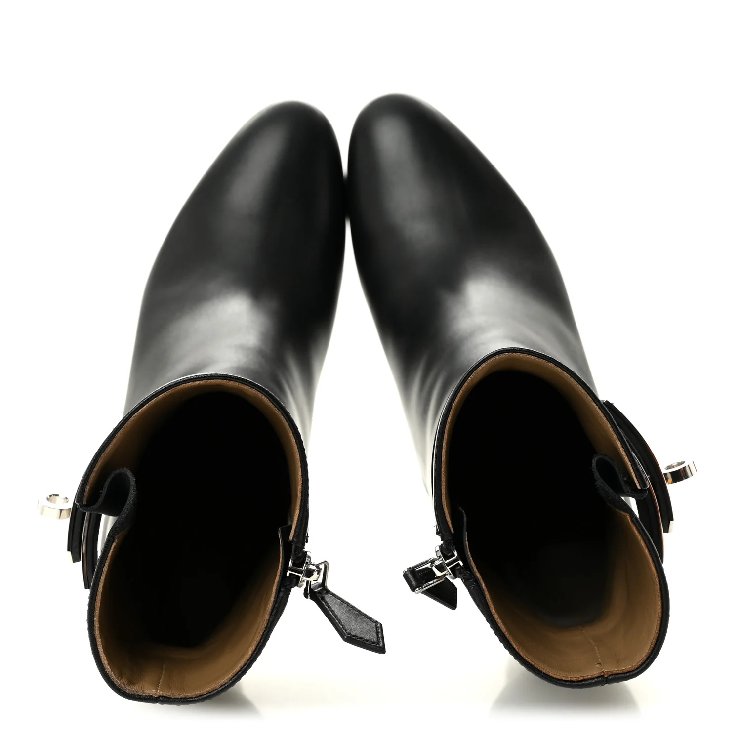 Calfskin Saint Germain Ankle Boots 36.5 Black - Image 6