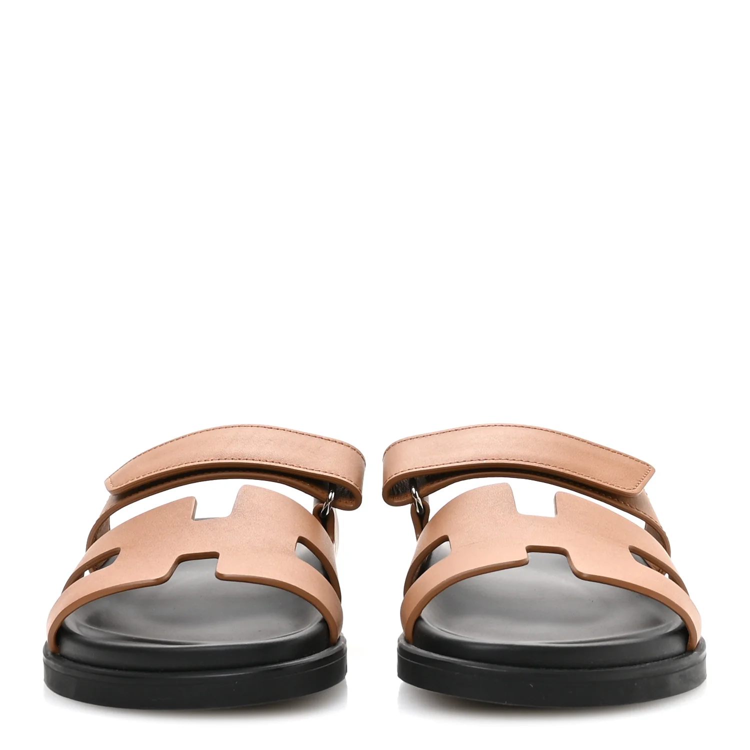 Calfskin Womens Chypre Sandals 36 Naturel - Image 3