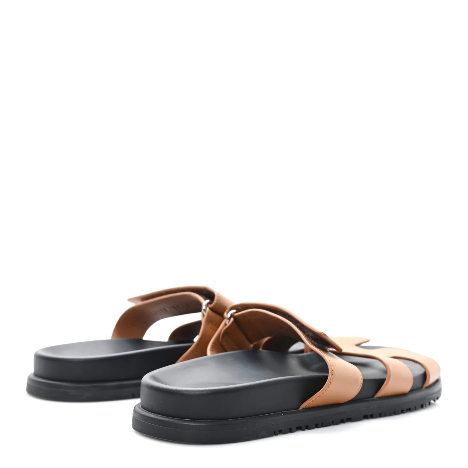 Calfskin Womens Chypre Sandals 39 Naturel - Image 5