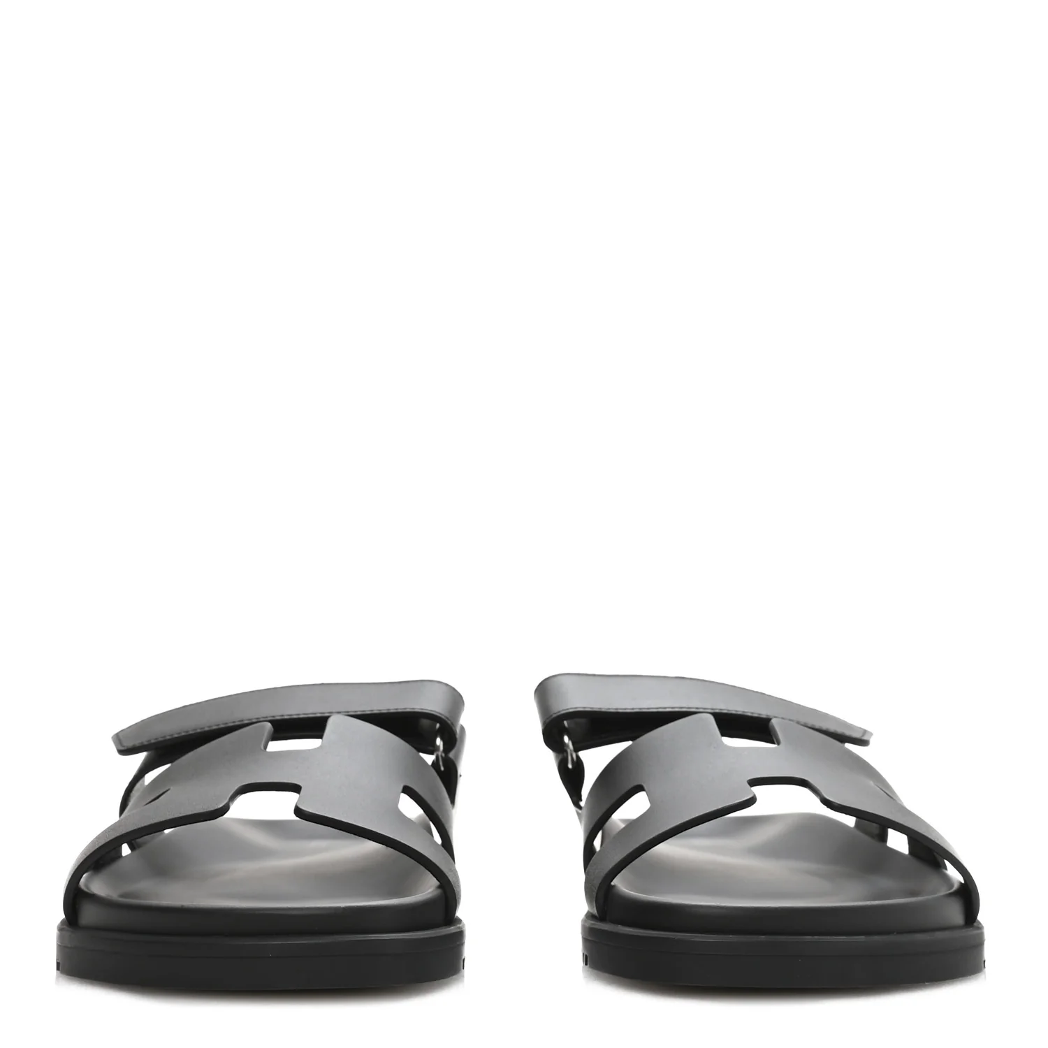 Calfskin Womens Chypre Sandals 40 Black - Image 6