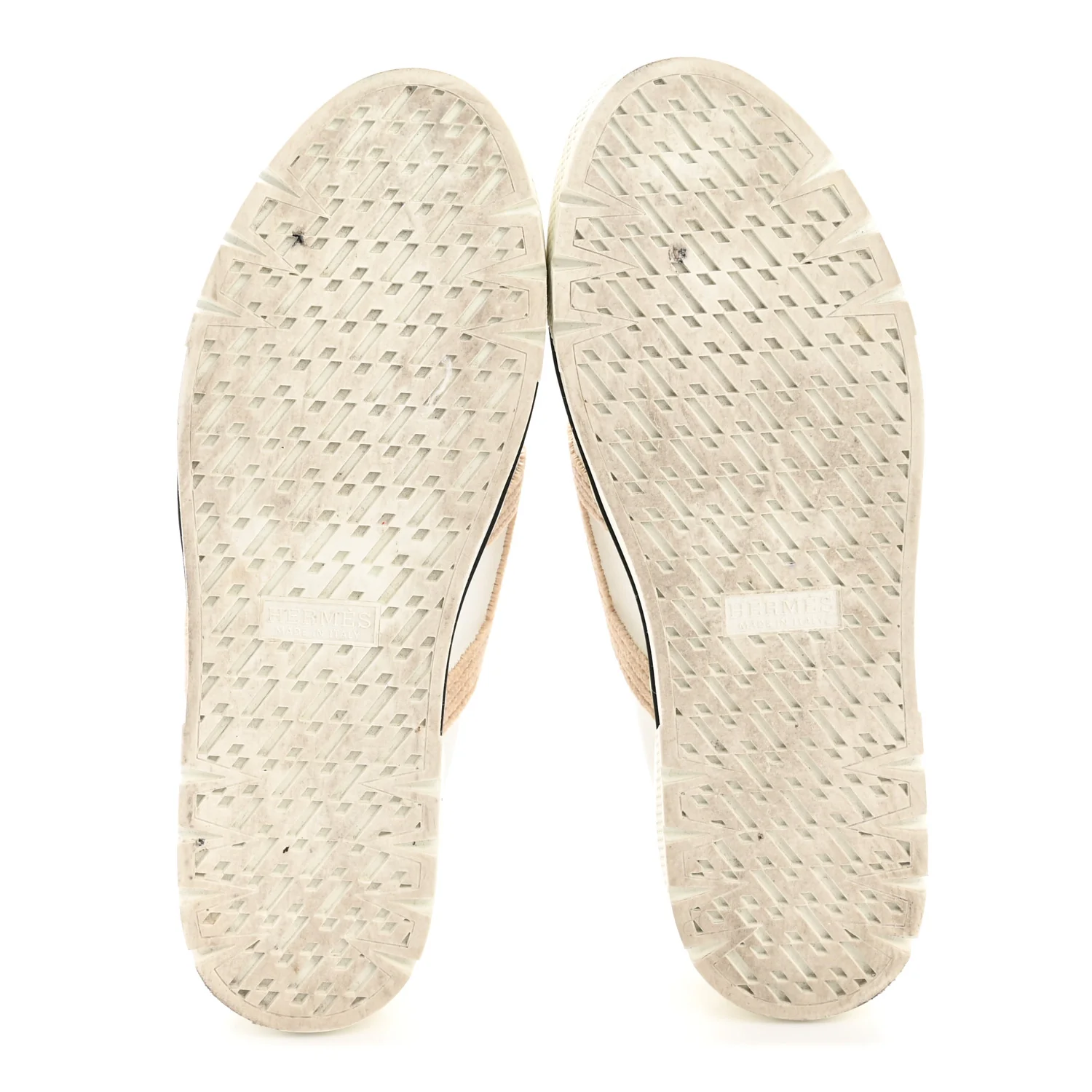Calfskin Woolskin Dare Sneakers 36 White Ecru - Image 6