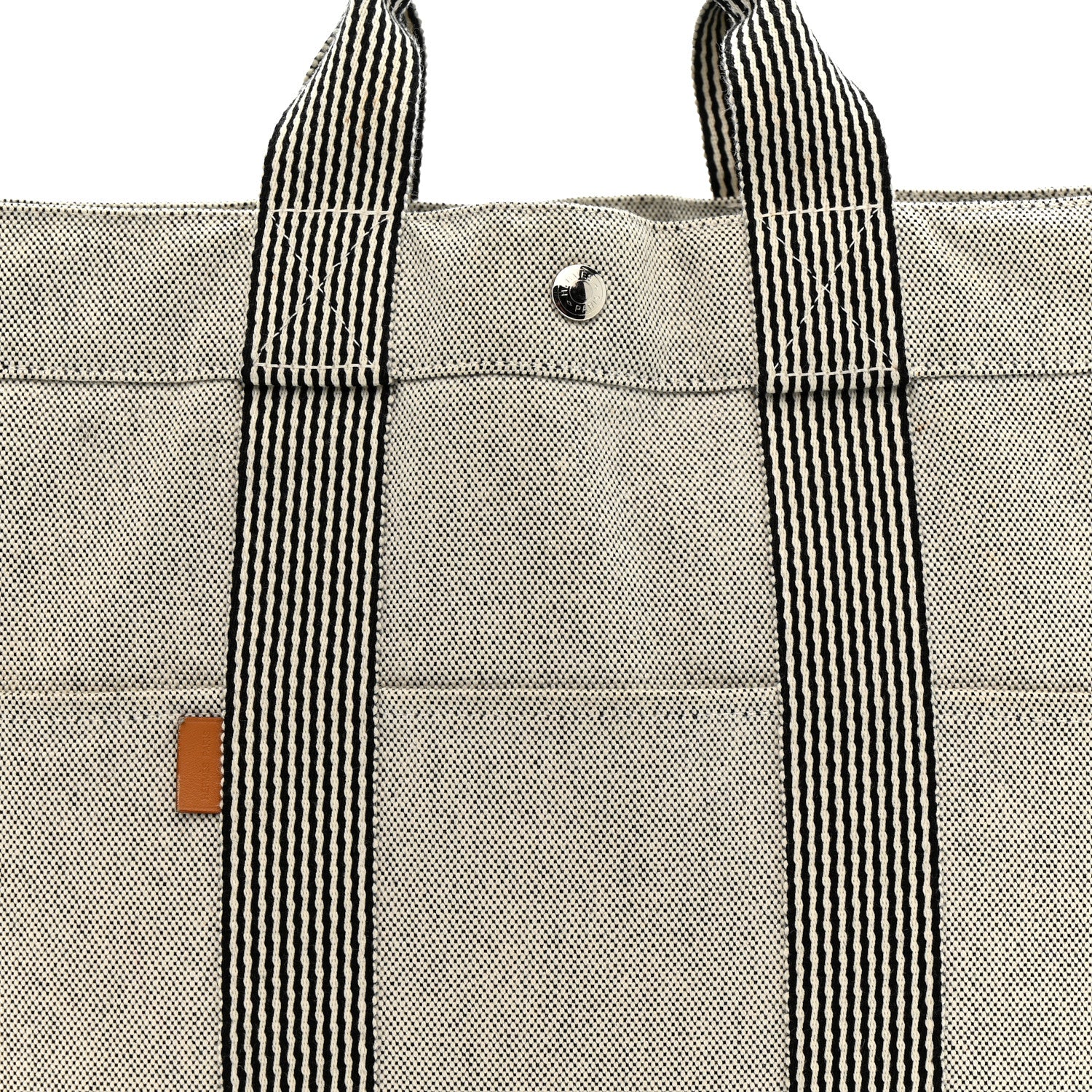 Canvas Fourre Tout MM Ecru Black - Image 14
