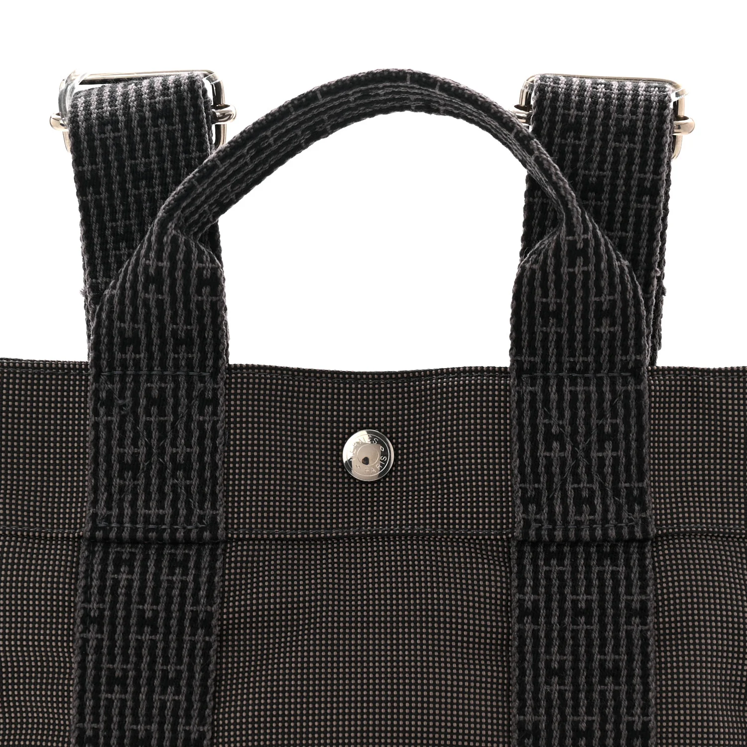 Canvas Herline Backpack Grey - Image 13