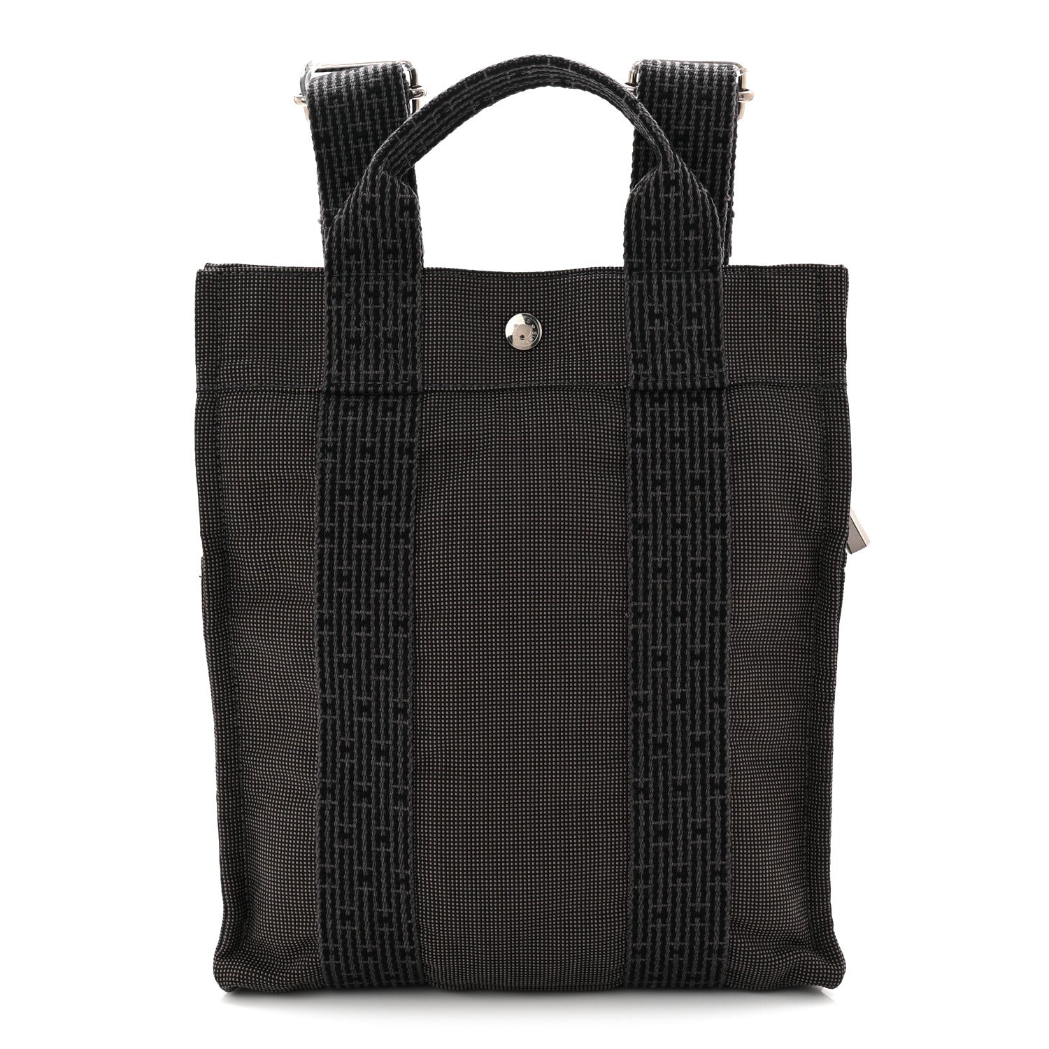 Canvas Herline Backpack Grey - Image 2
