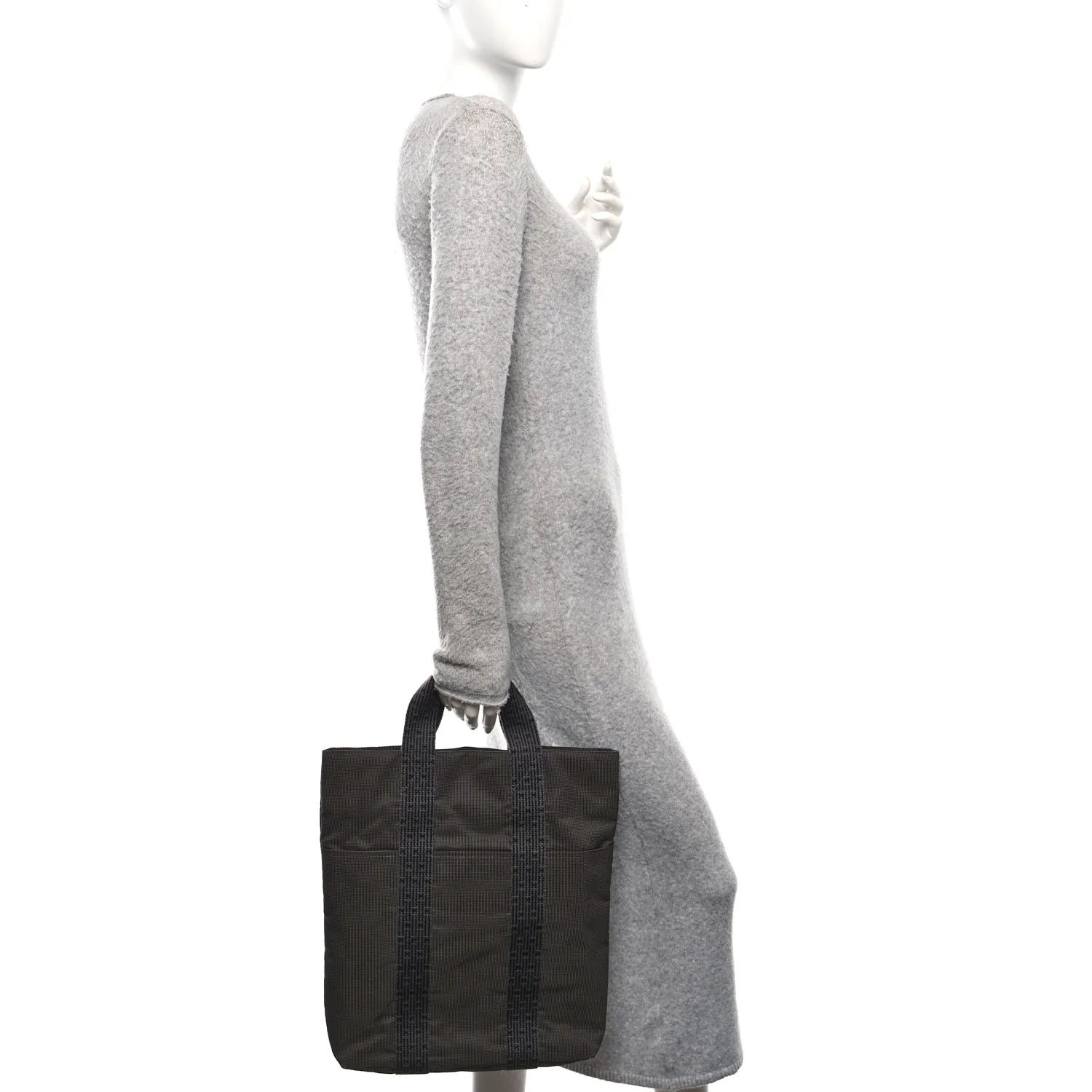 Canvas Herline Cabas Grey - Image 2