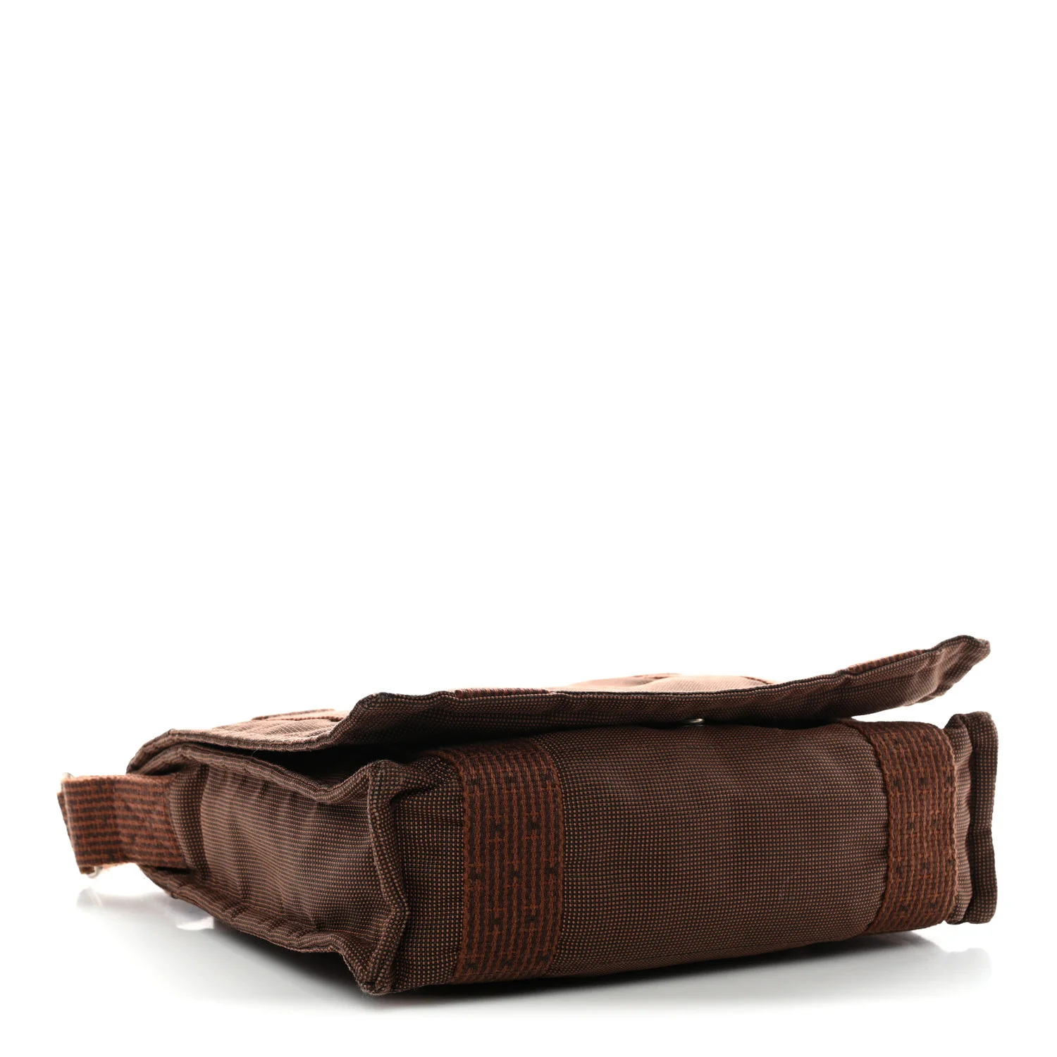 Canvas Herline Messenger Bag Brown - Image 10