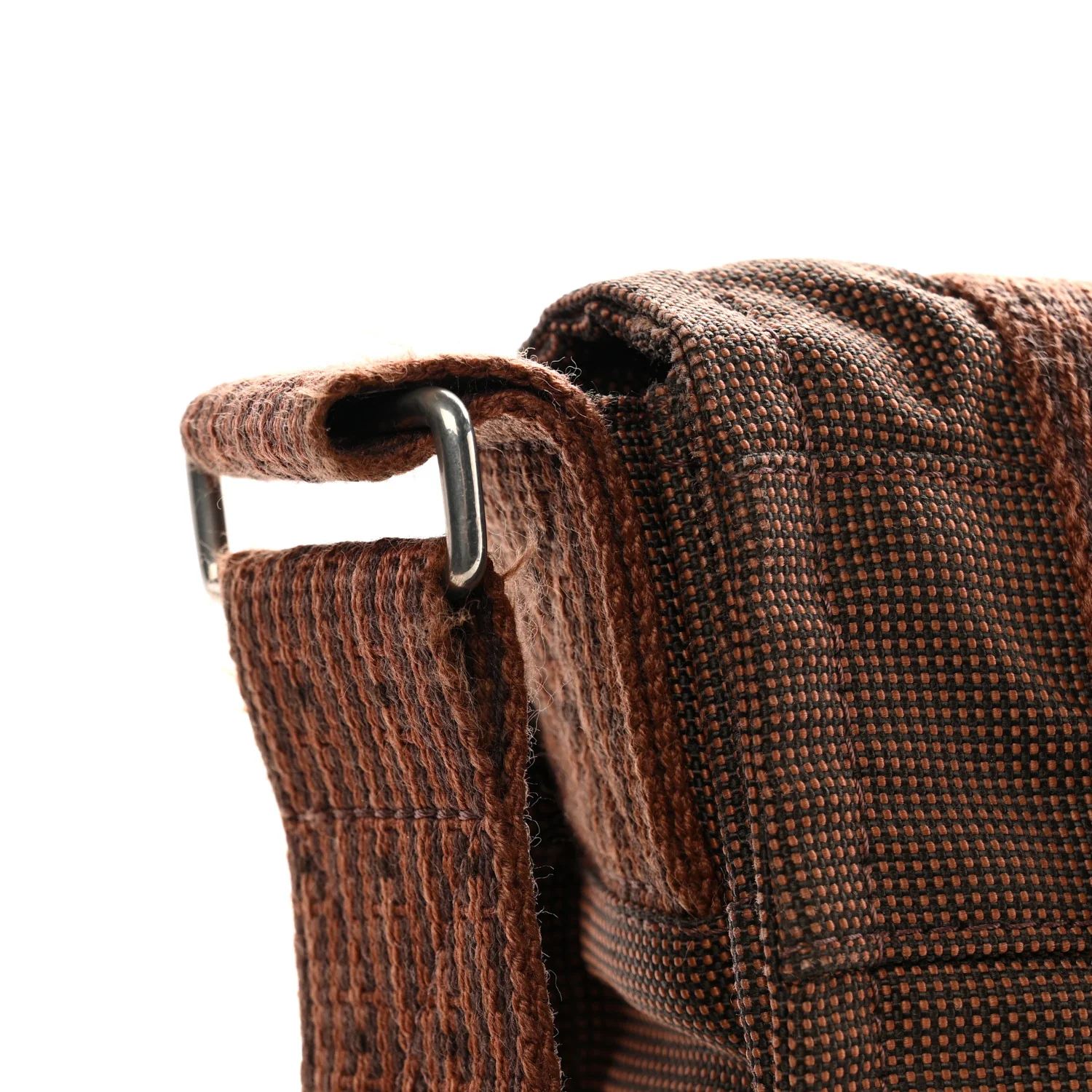 Canvas Herline Messenger Bag Brown - Image 27