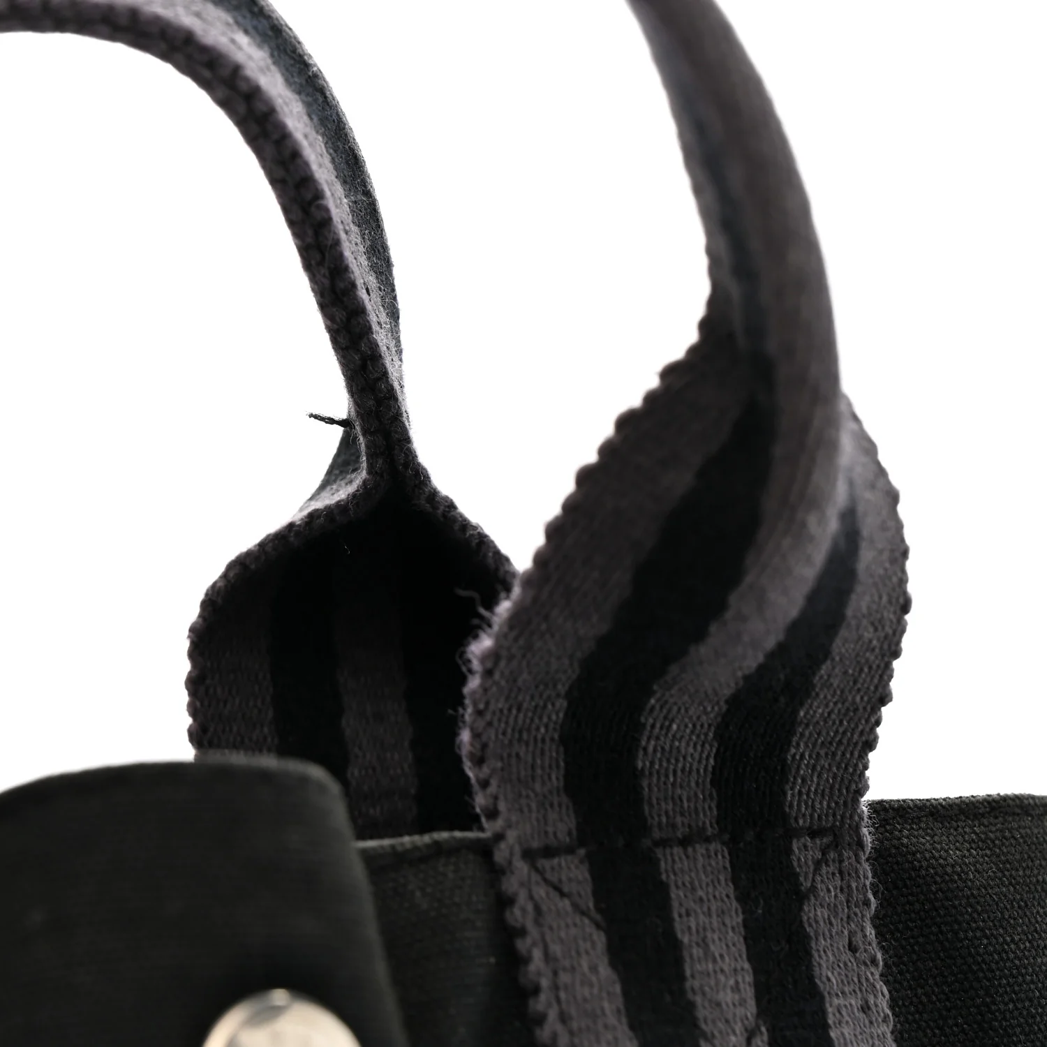 Canvas Herline MM Tote Black - Image 11