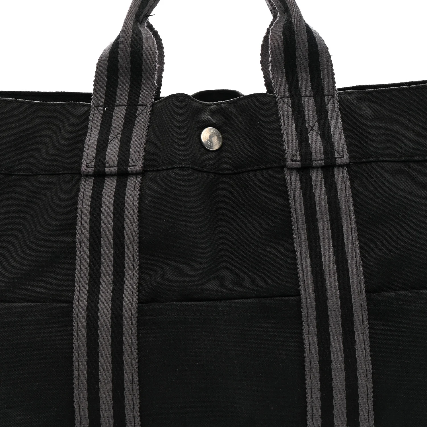 Canvas Herline MM Tote Black - Image 7