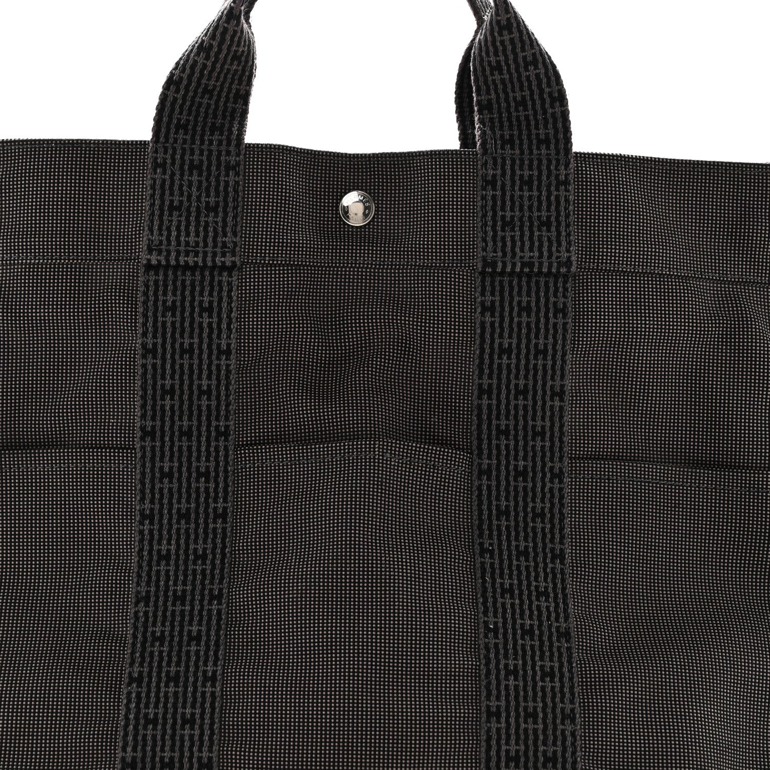 Canvas Herline MM Tote Grey - Image 7