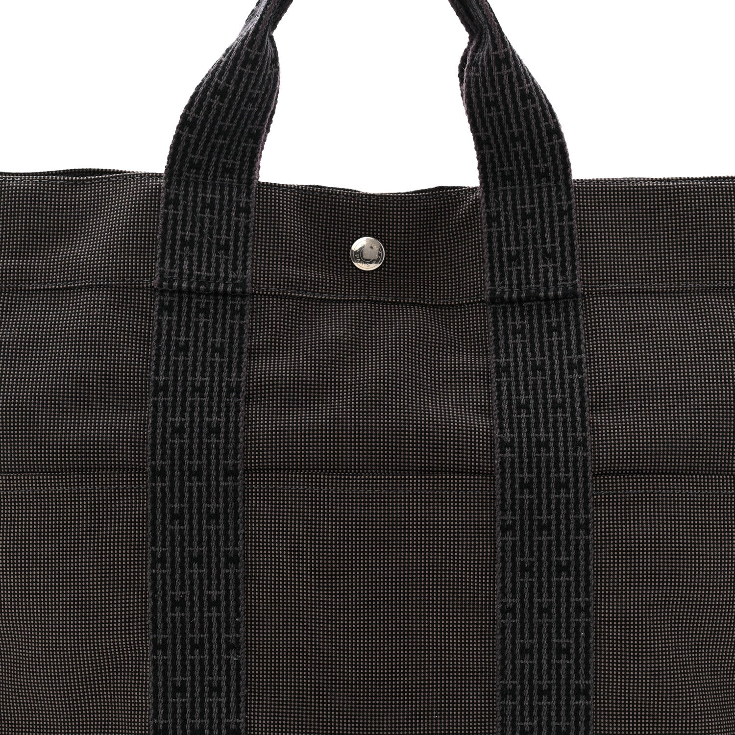 Canvas Herline MM Tote Grey - Image 7