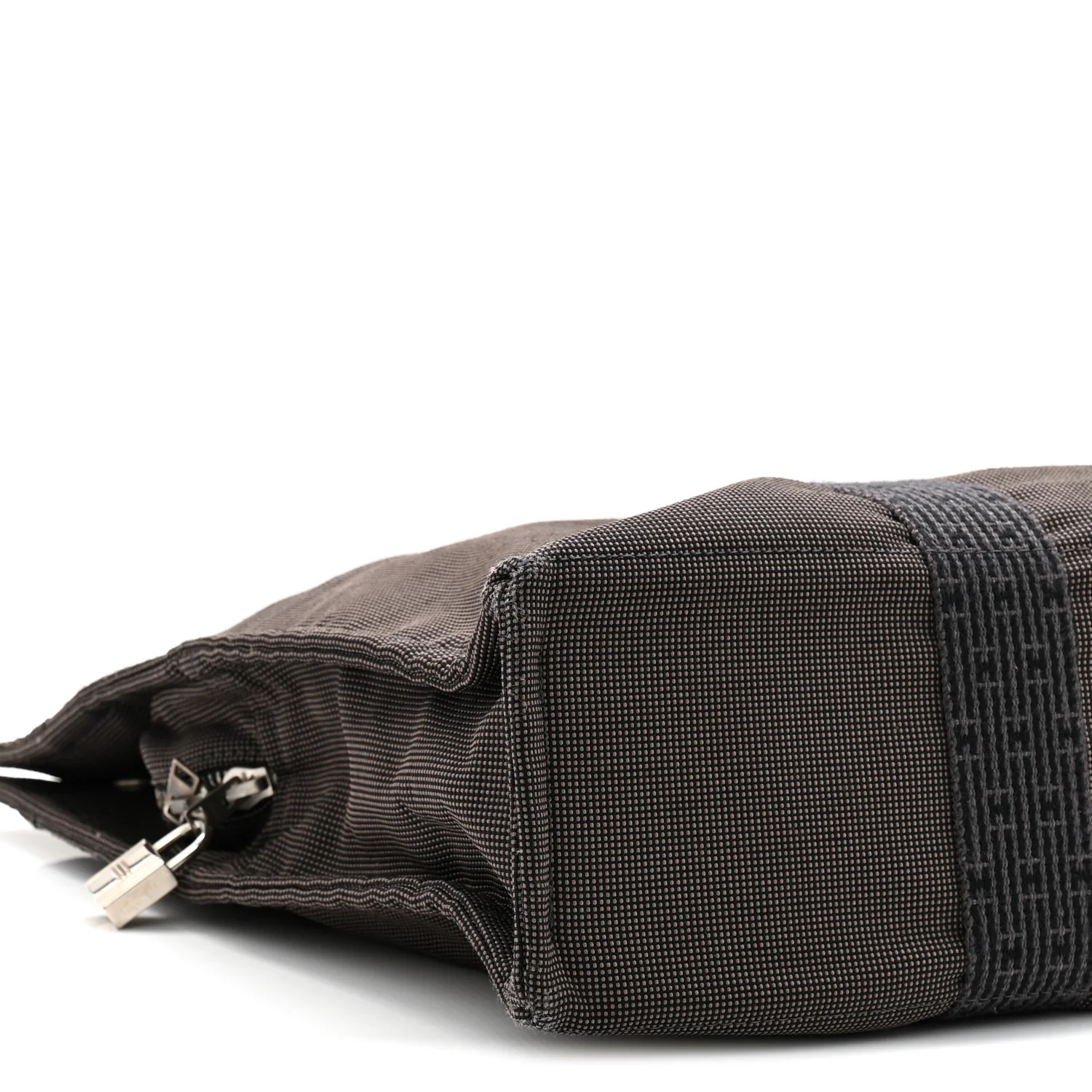 Canvas Herline MM Tote Grey - Image 8