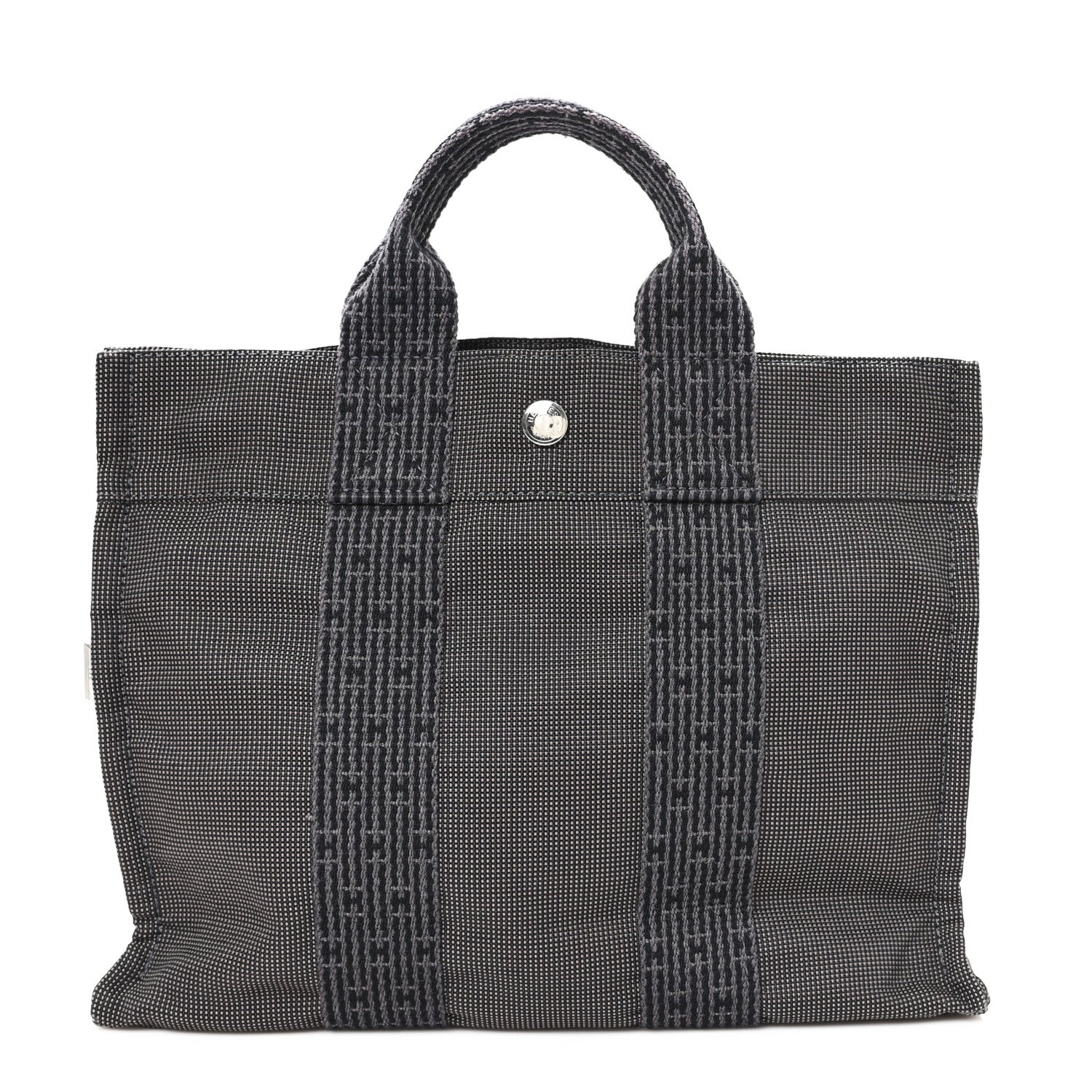Canvas Herline PM Tote Grey