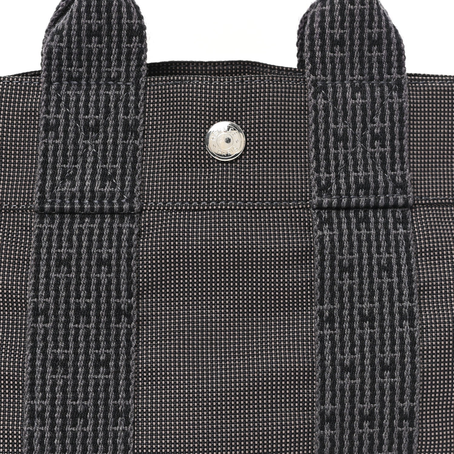 Canvas Herline PM Tote Grey - Image 7