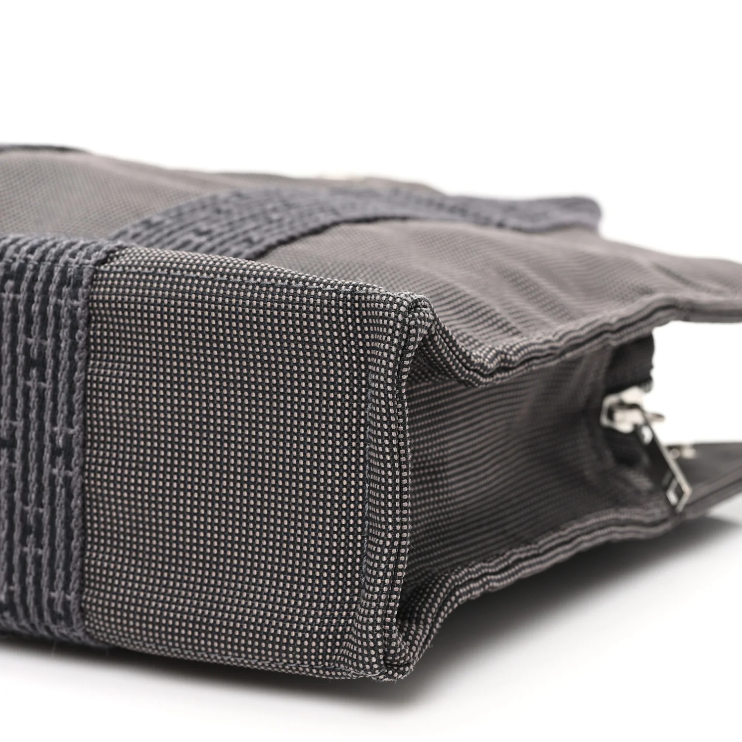 Canvas Herline PM Tote Grey - Image 9