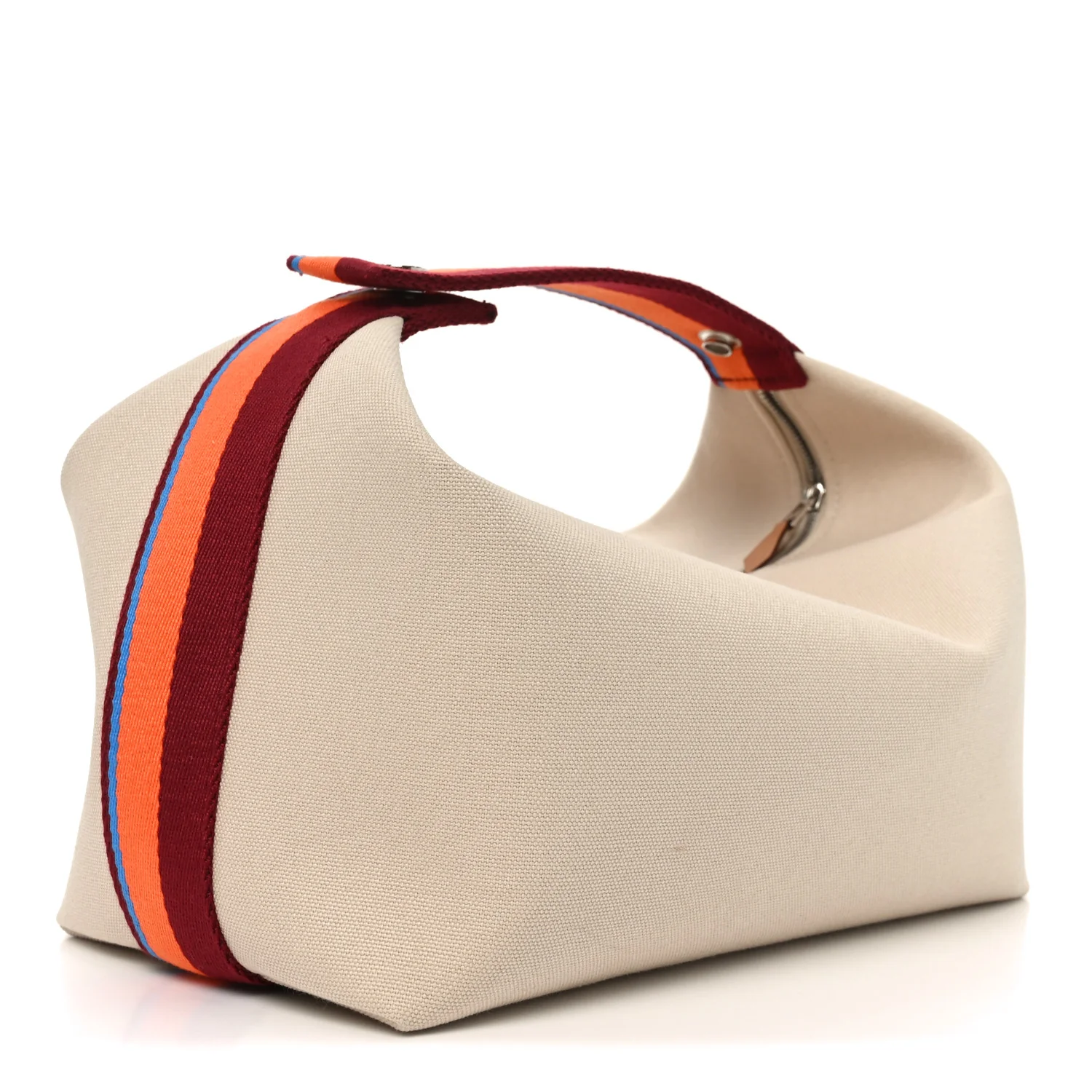 Canvas Large Bride-A-Brac Pavillon Pouch Natural Multicolor - Image 3