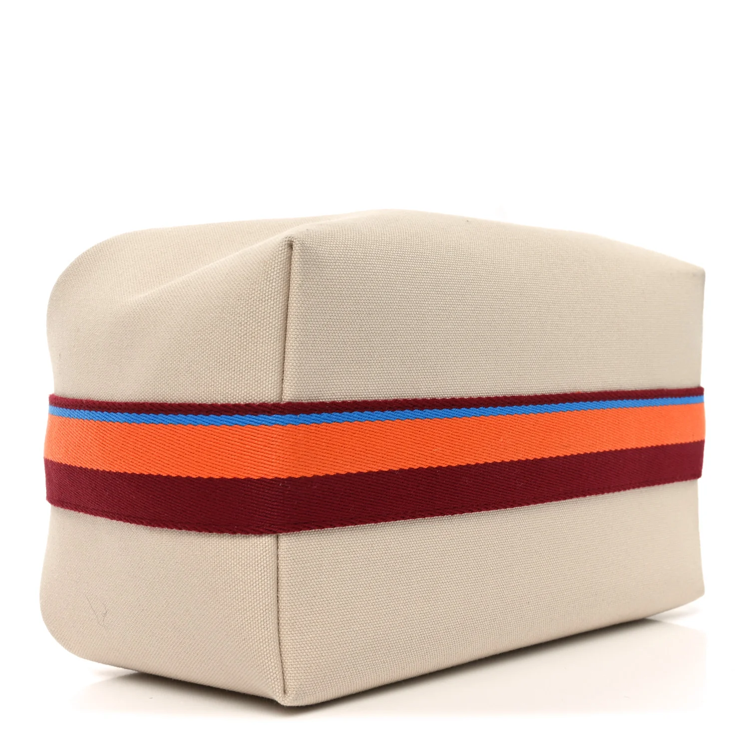 Canvas Large Bride-A-Brac Pavillon Pouch Natural Multicolor - Image 4