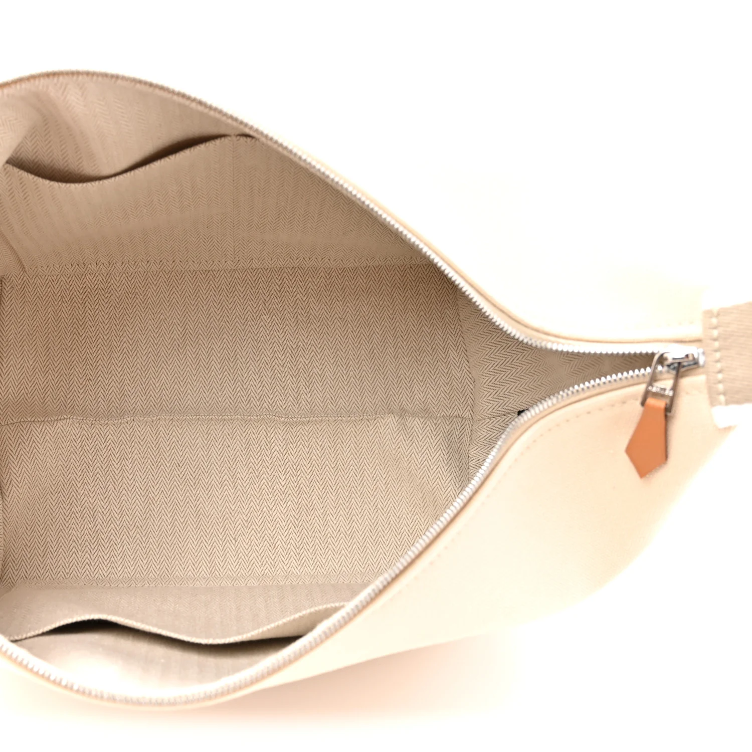 Canvas Large Bride-A-Brac Pouch Natural - Image 5