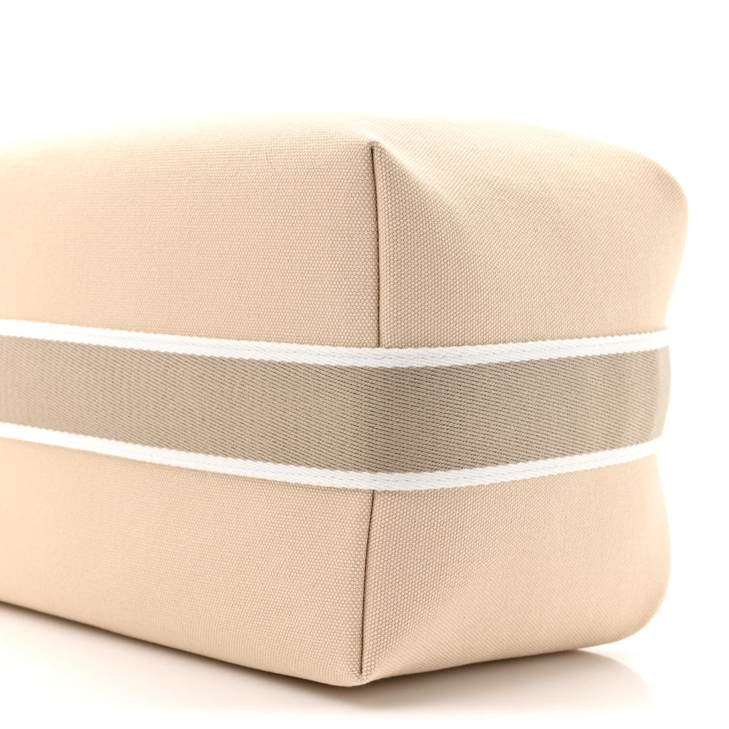 Canvas Large Bride-A-Brac Pouch Natural - Image 7
