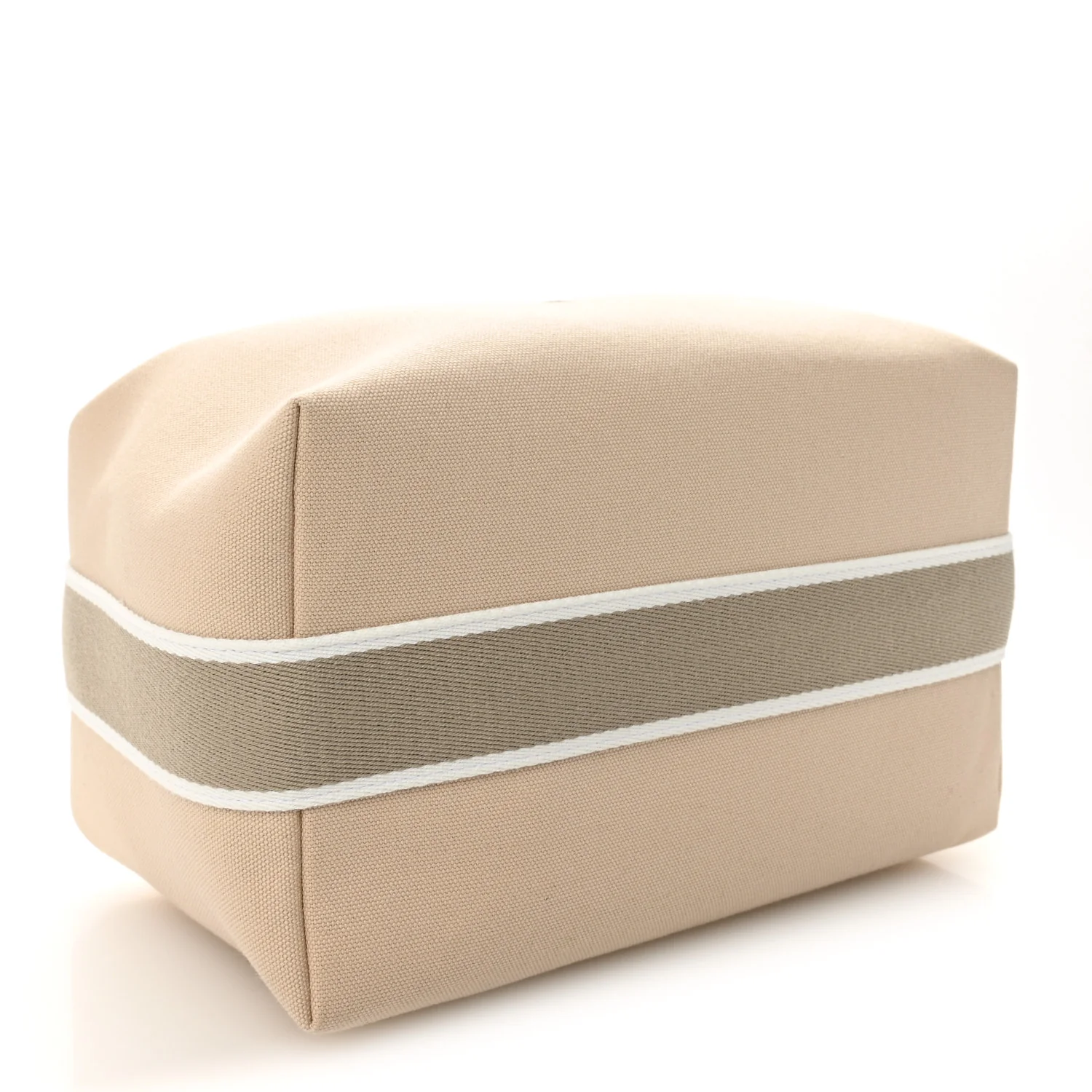 Canvas Large Bride-A-Brac Pouch Natural - Image 4