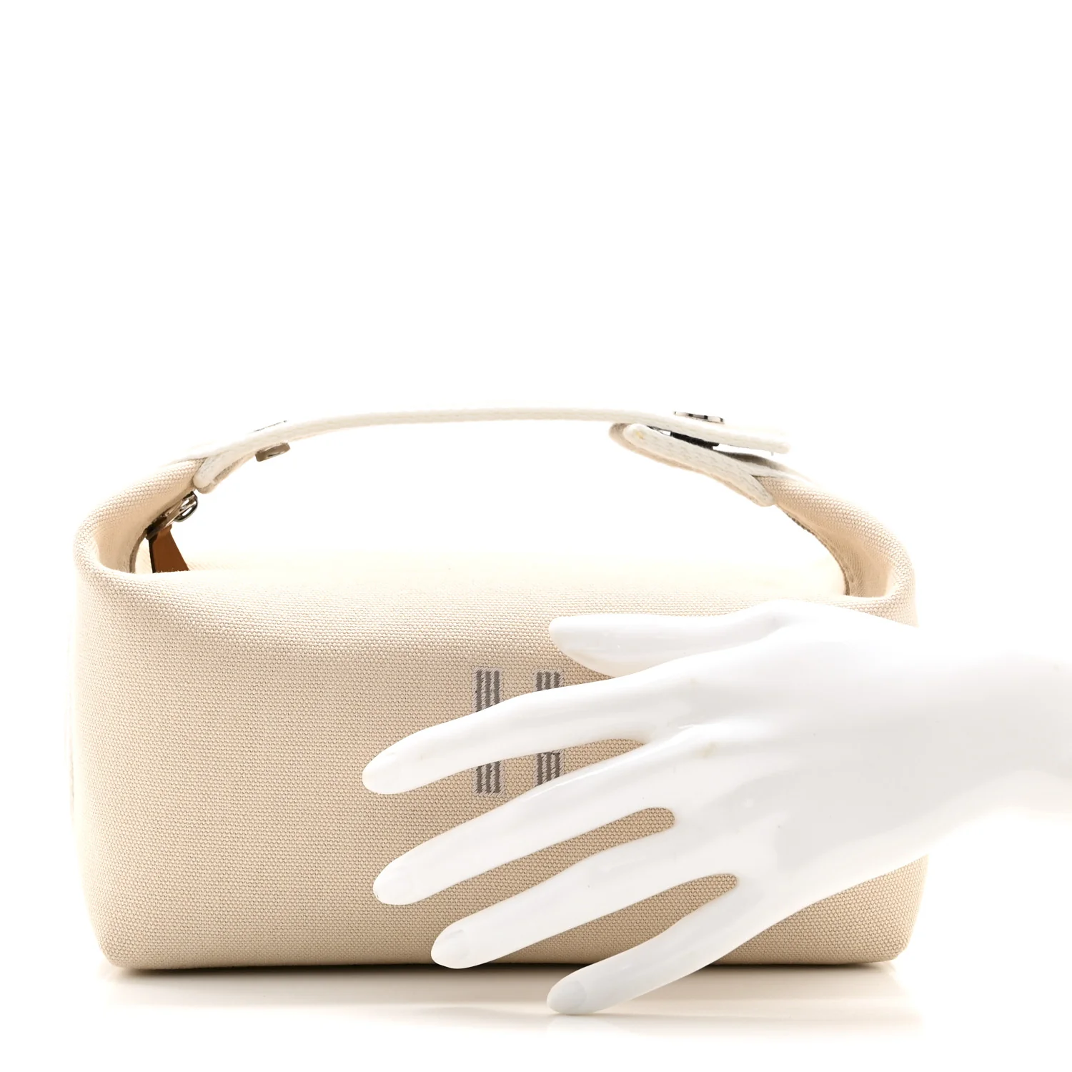 Canvas Small Bride-A-Brac Pouch Natural - Image 2