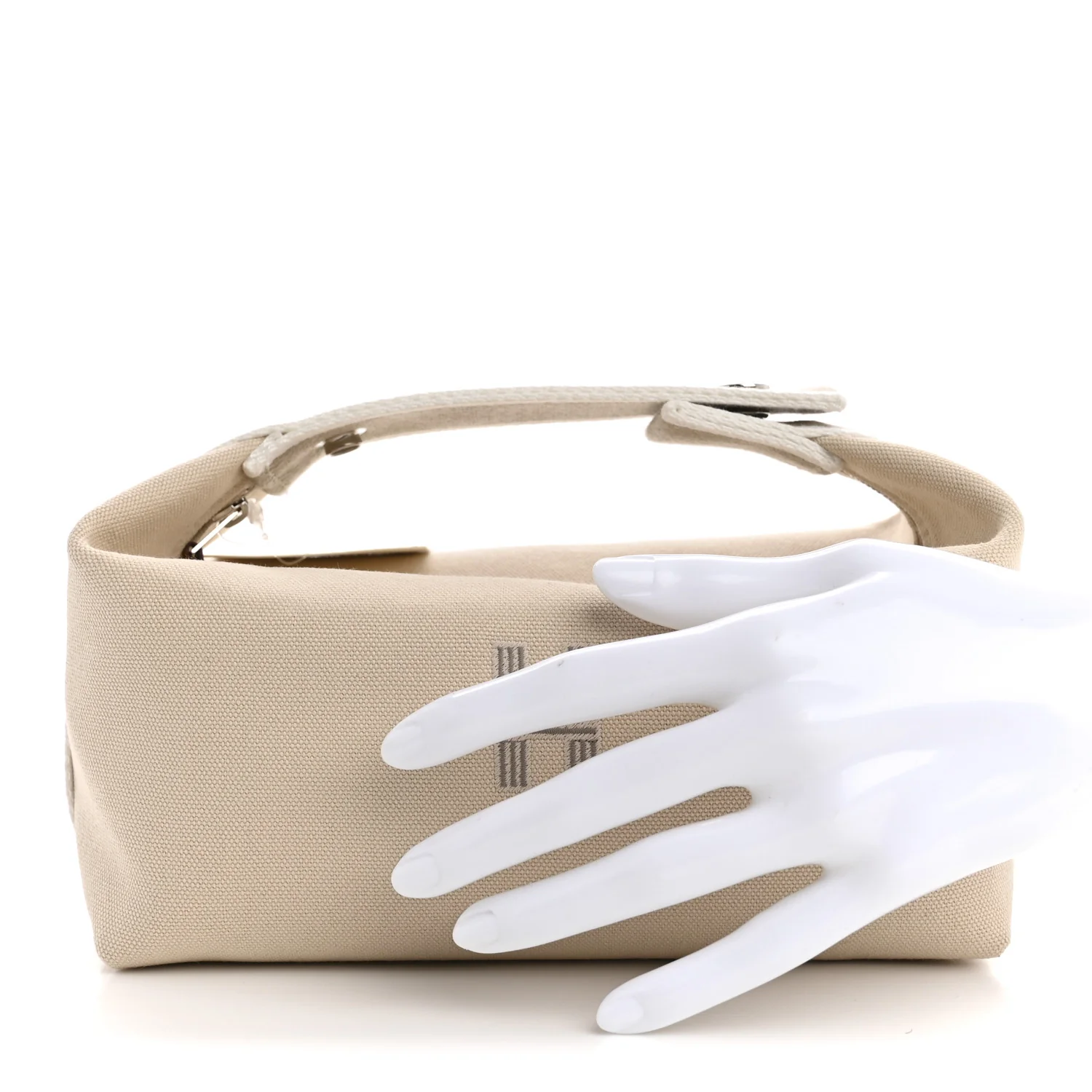Canvas Small Bride-A-Brac Pouch Natural - Image 2