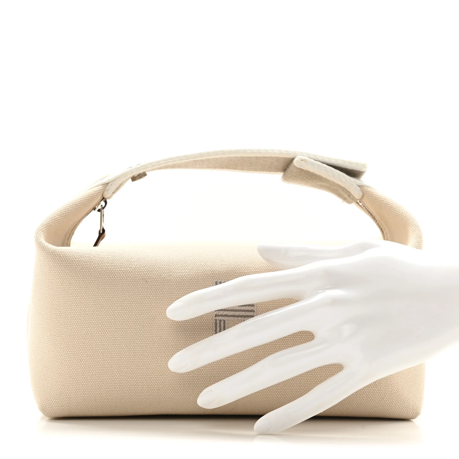Canvas Small Bride-A-Brac Pouch Natural - Image 2