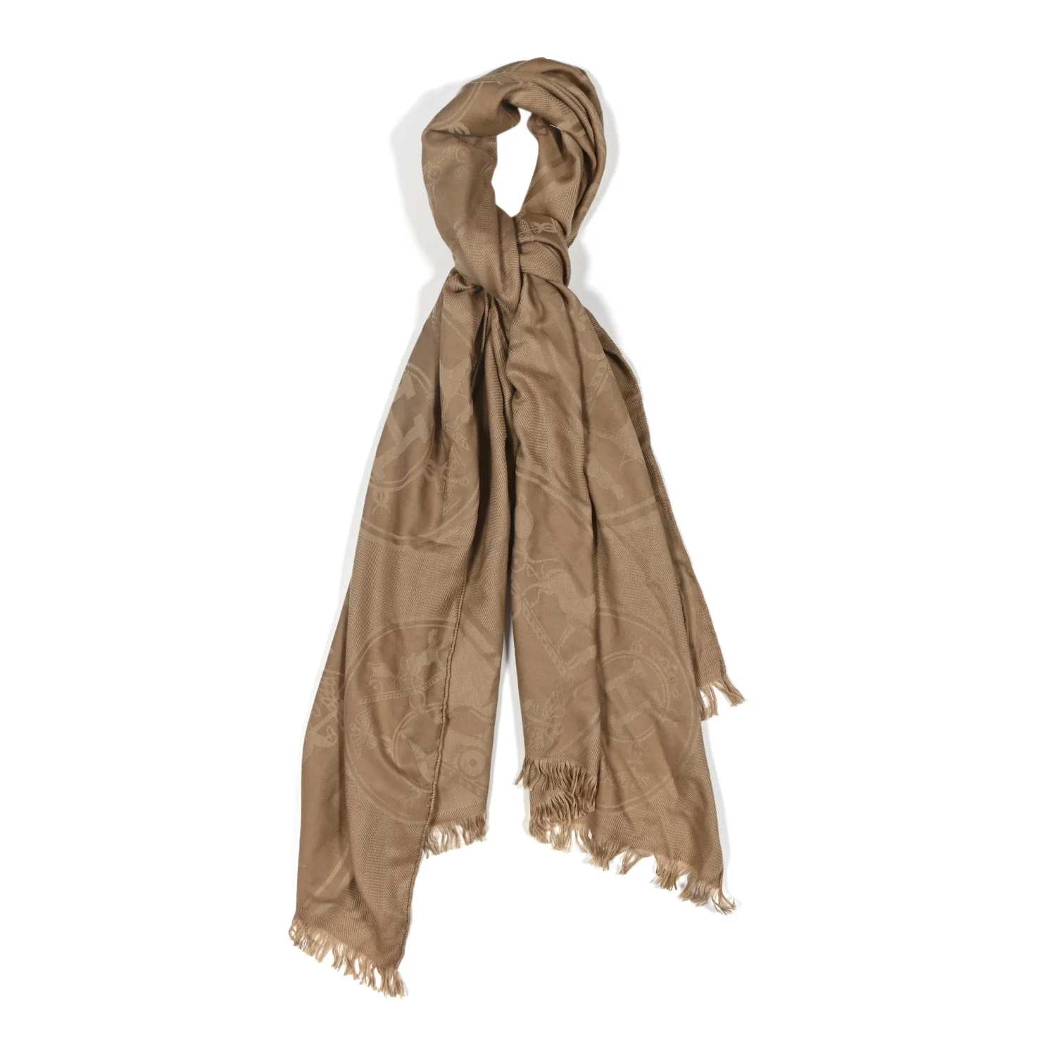 Cashmere Silk New Libris Confettis D'Ex Stole Kraft