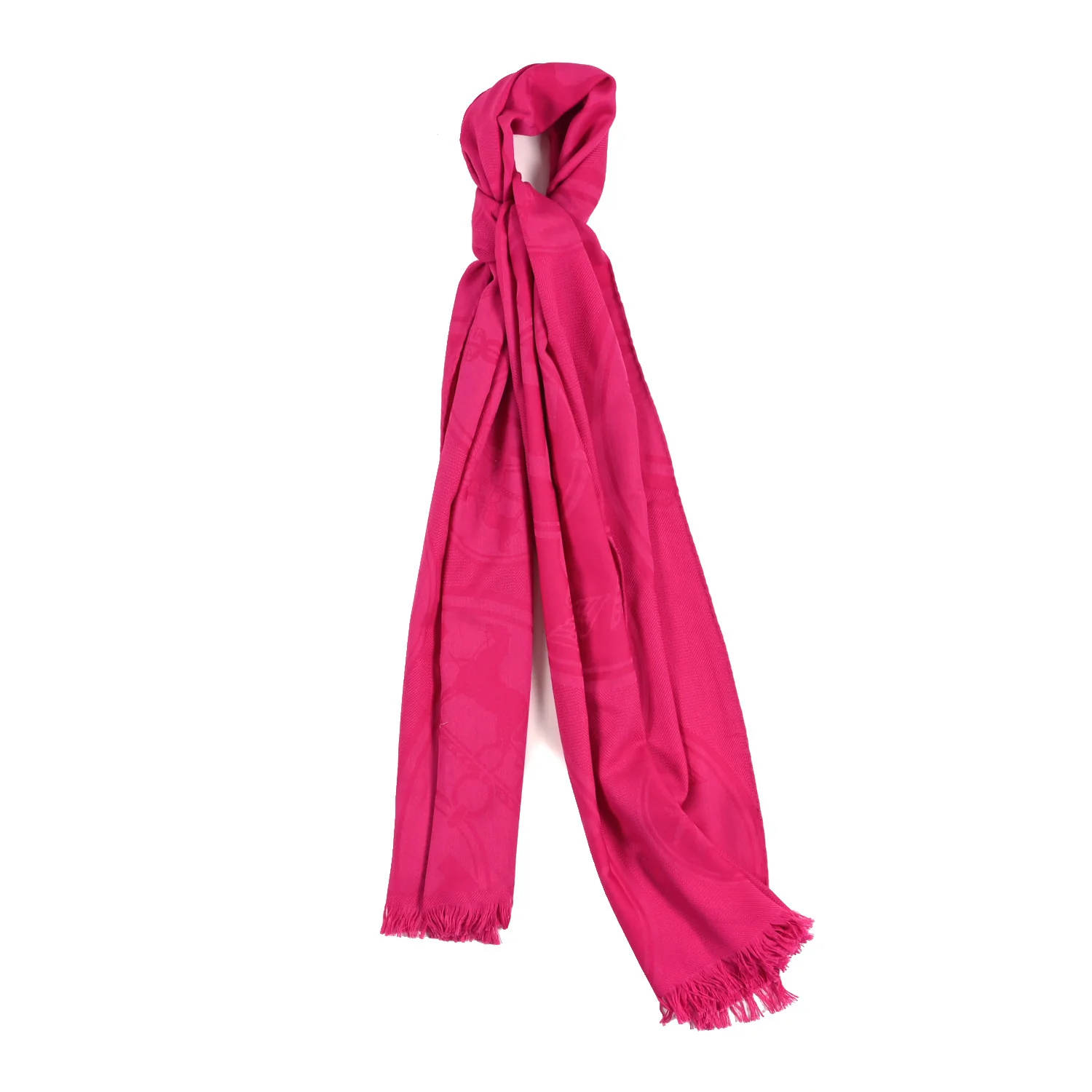 Cashmere Silk New Libris Stole Rose Indien