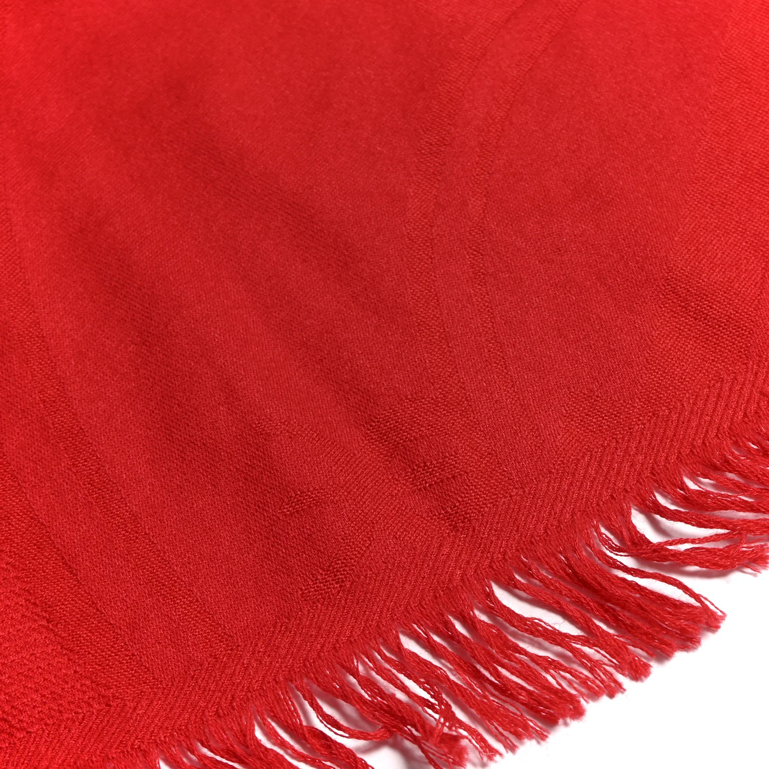 Cashmere Silk New Libris Stole Rouge Vif - Image 4