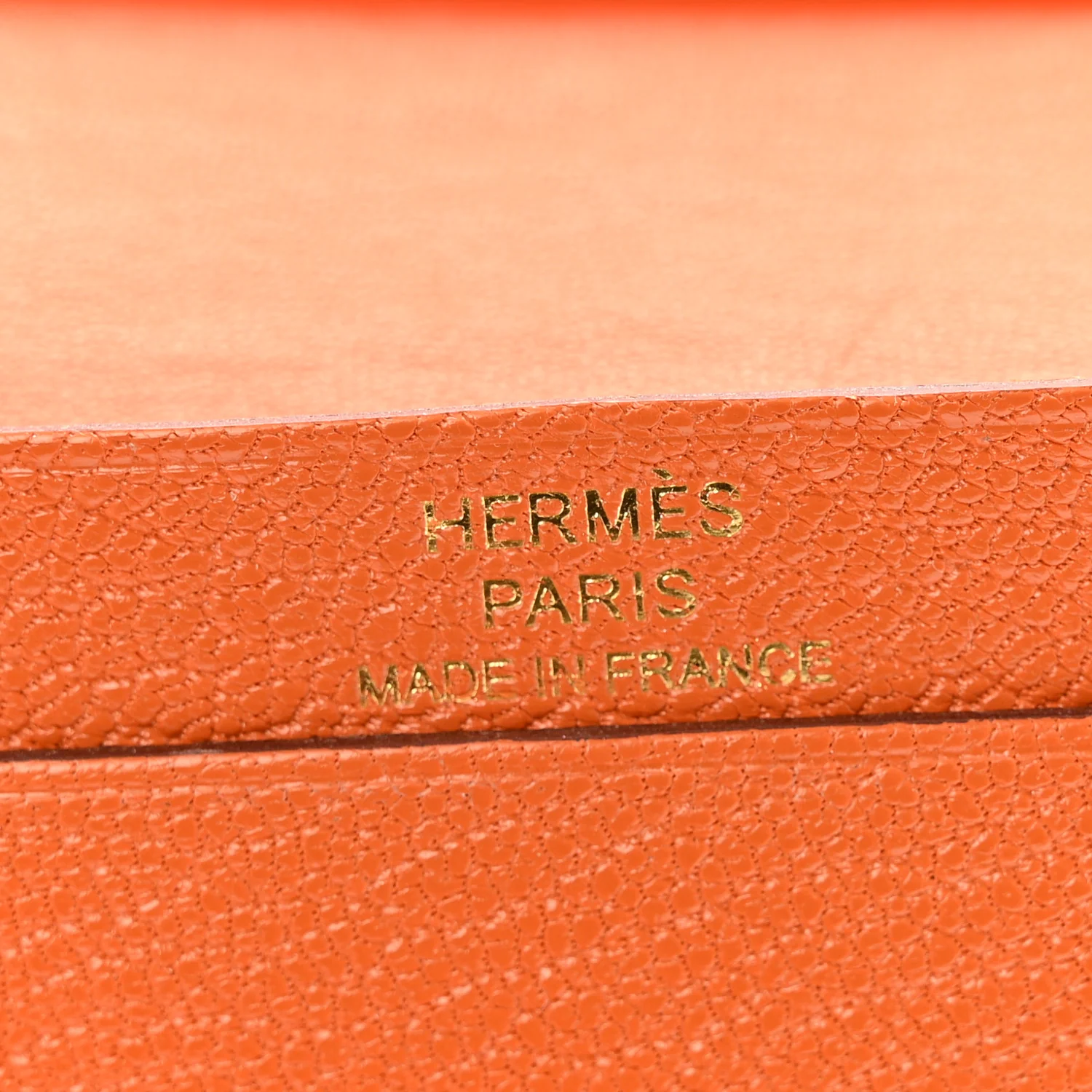 Chevre Mysore Bearn Card Holder Wallet Orange - Image 6