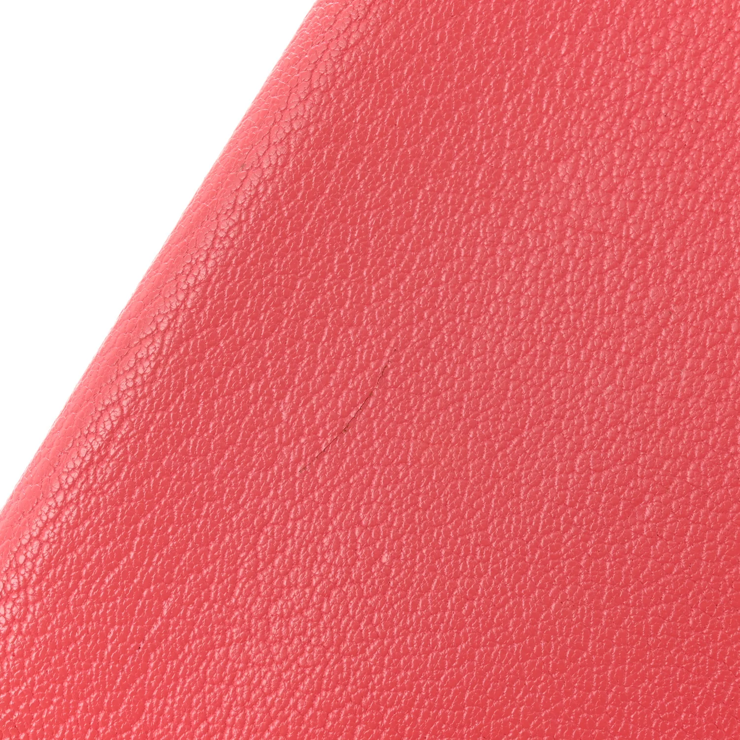 Chevre Mysore Bi-Color Globe Trotter Agenda Cover PM Rose Lipstick Orange Poppy - Image 12