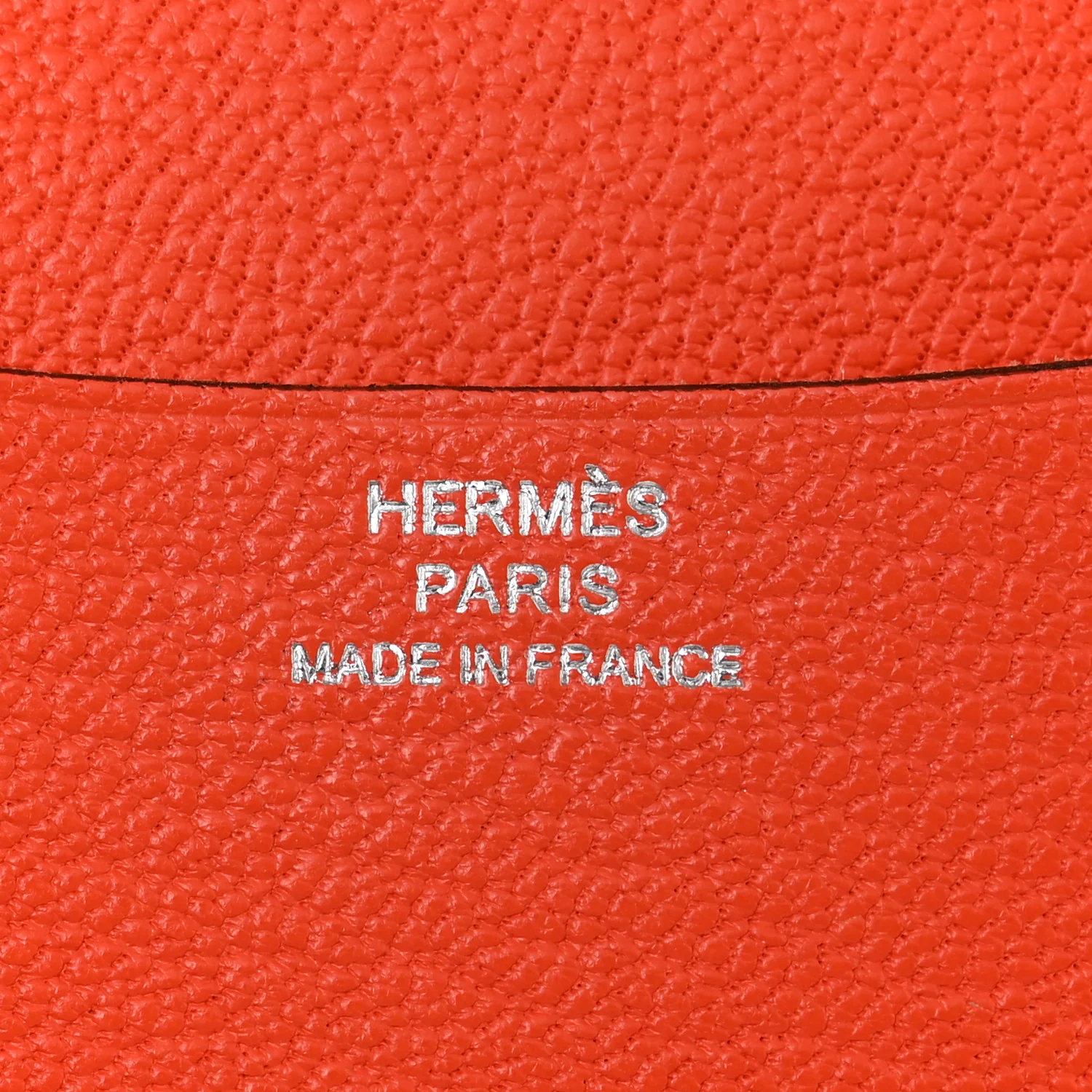 Chevre Mysore Bi-Color Globe Trotter Agenda Cover PM Rose Lipstick Orange Poppy - Image 6