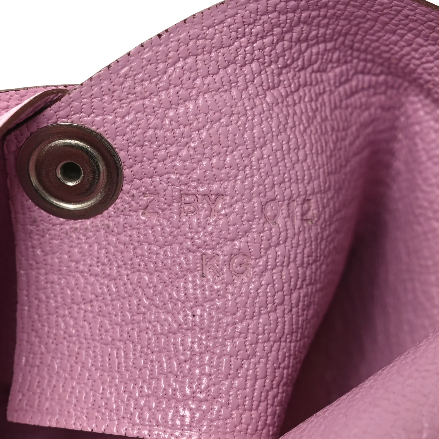 Chevre Mysore Calvi Card Case Mauve Sylvestre - Image 7