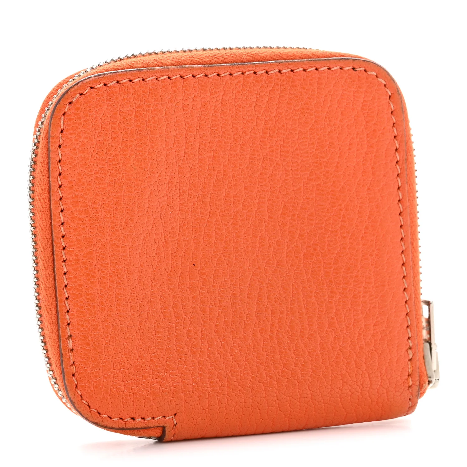 Chevre Mysore Compact Azap Wallet Orange - Image 3