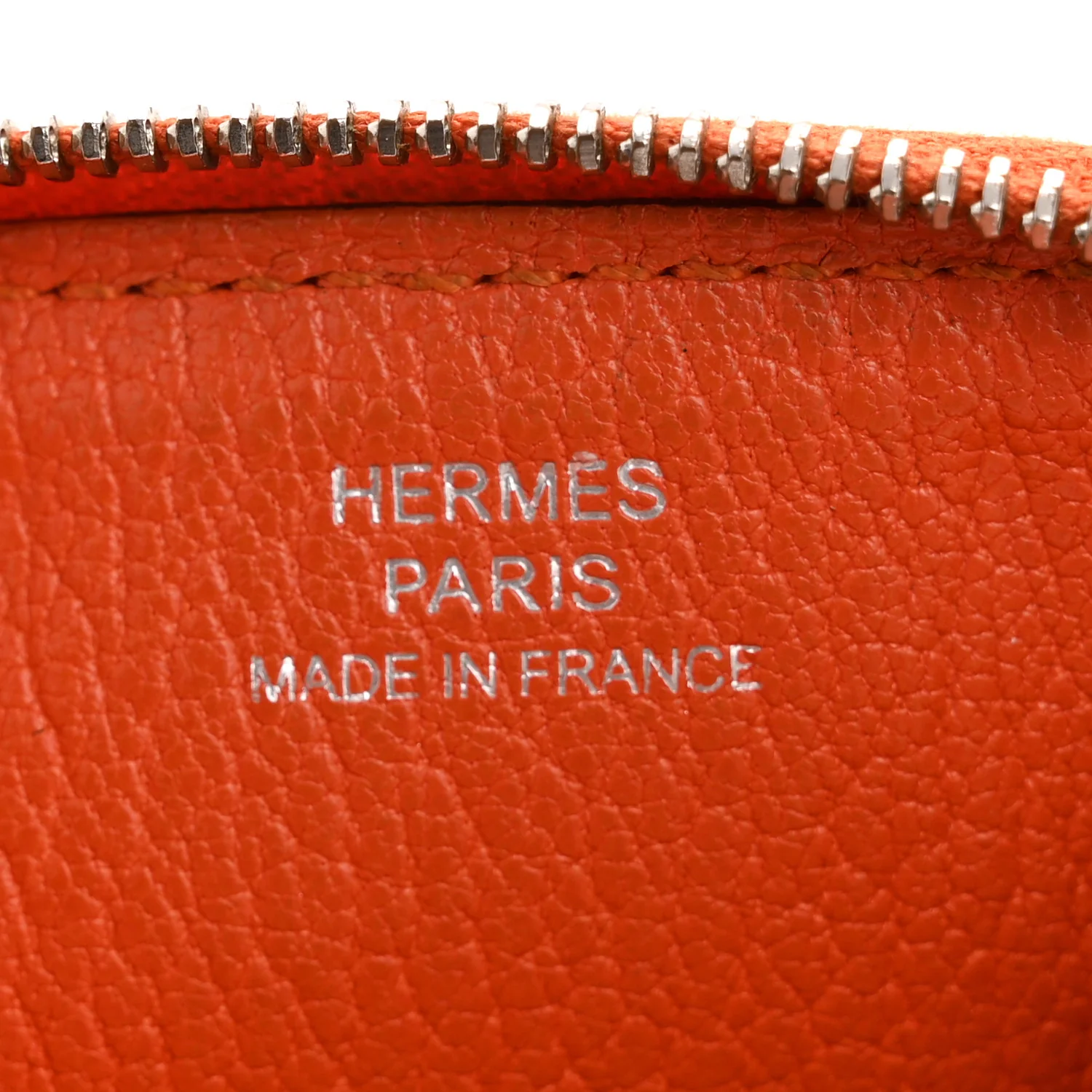 Chevre Mysore Compact Azap Wallet Orange - Image 6